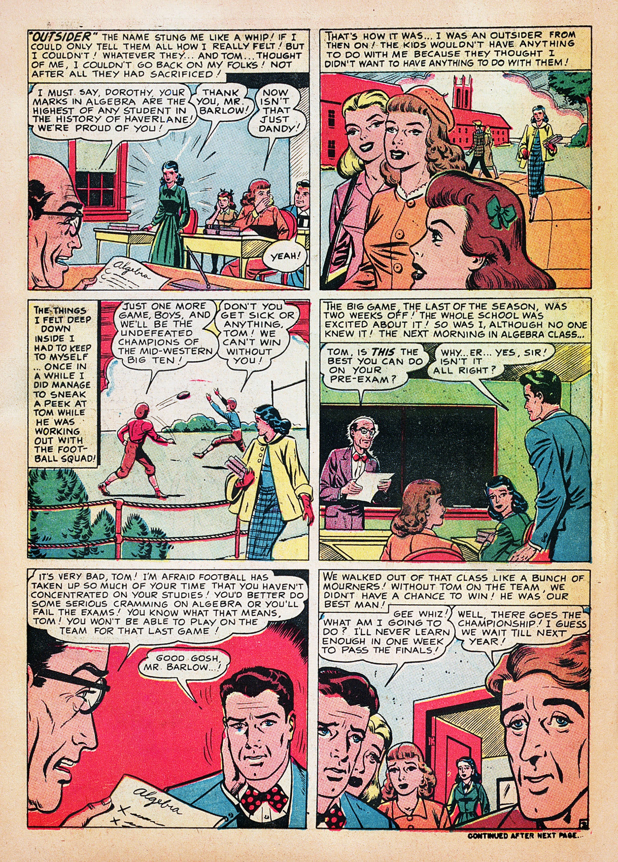 Read online Girl Comics (1949) comic -  Issue #10 - 22