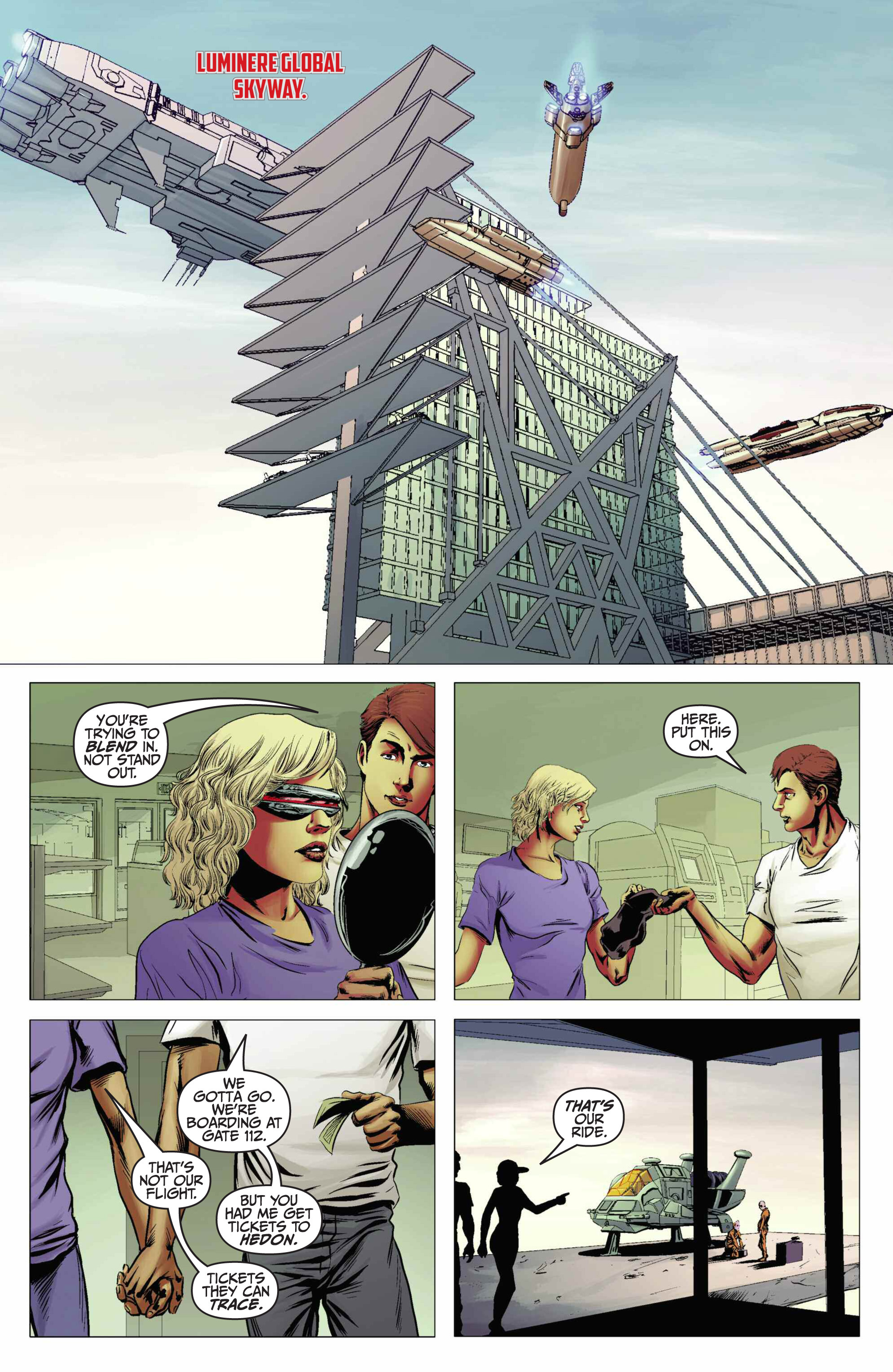 Read online (New) Battlestar Galactica: Six comic -  Issue #4 - 16