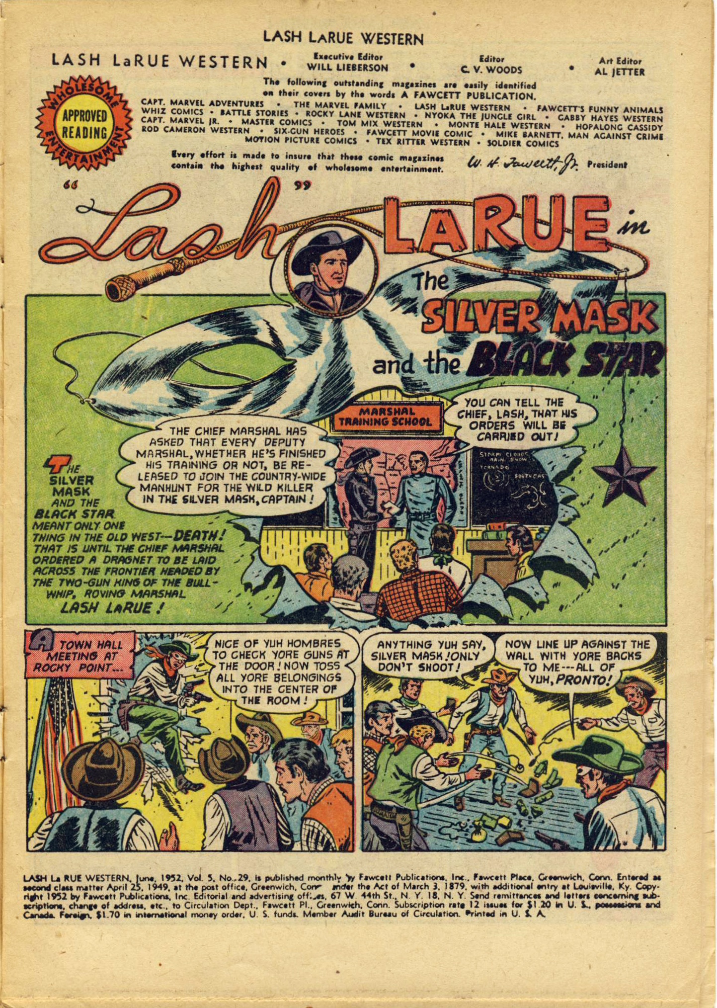 Read online Lash Larue Western (1949) comic -  Issue #29 - 3