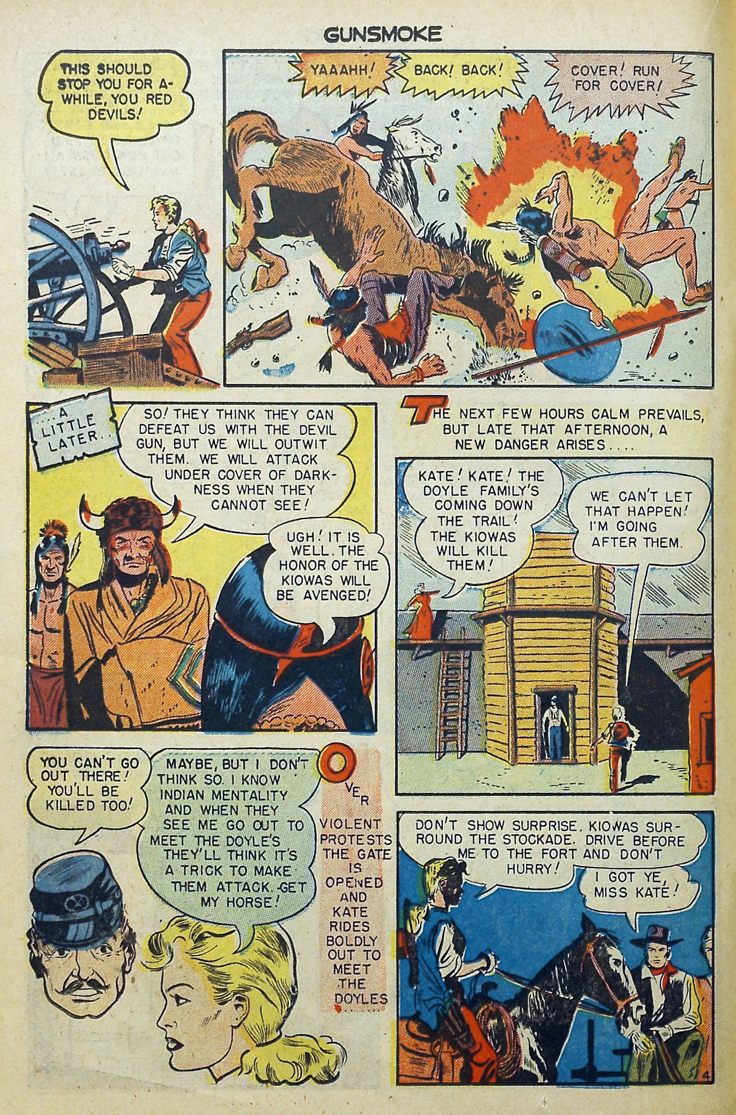 Read online Gunsmoke comic -  Issue #9 - 14