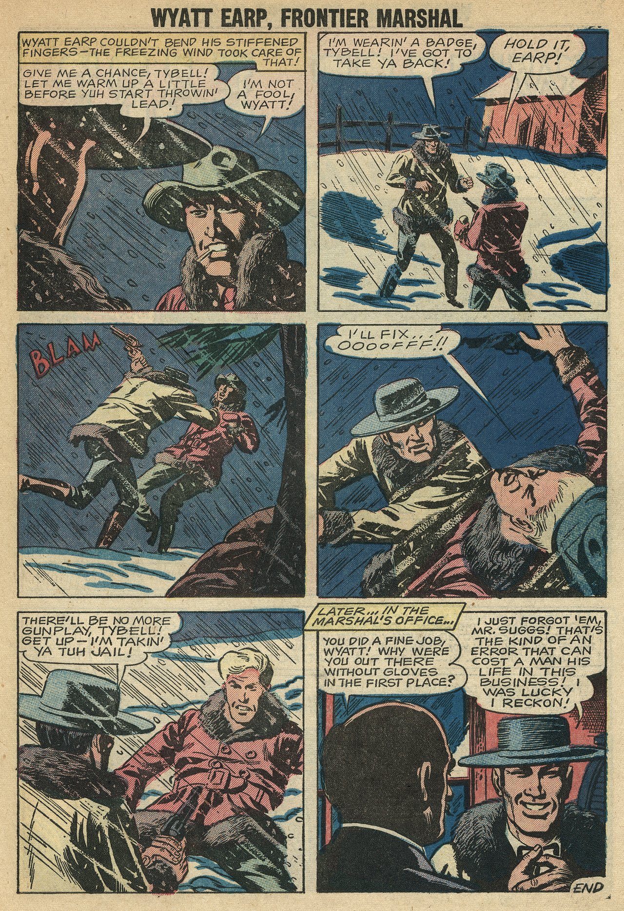 Read online Wyatt Earp Frontier Marshal comic -  Issue #25 - 27