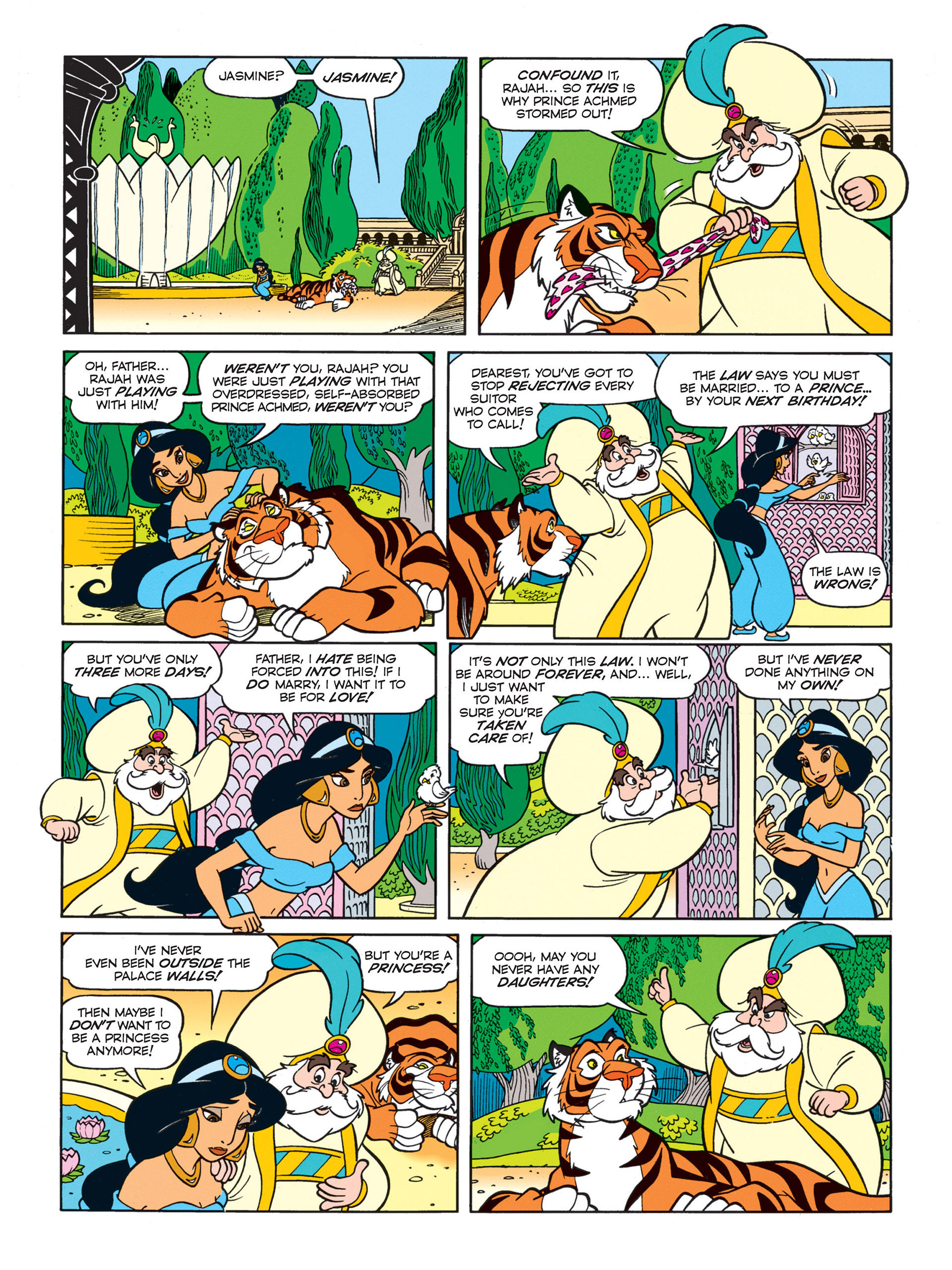 Read online Disney's Aladdin - The Official Movie Adaptation comic -  Issue # Full - 6