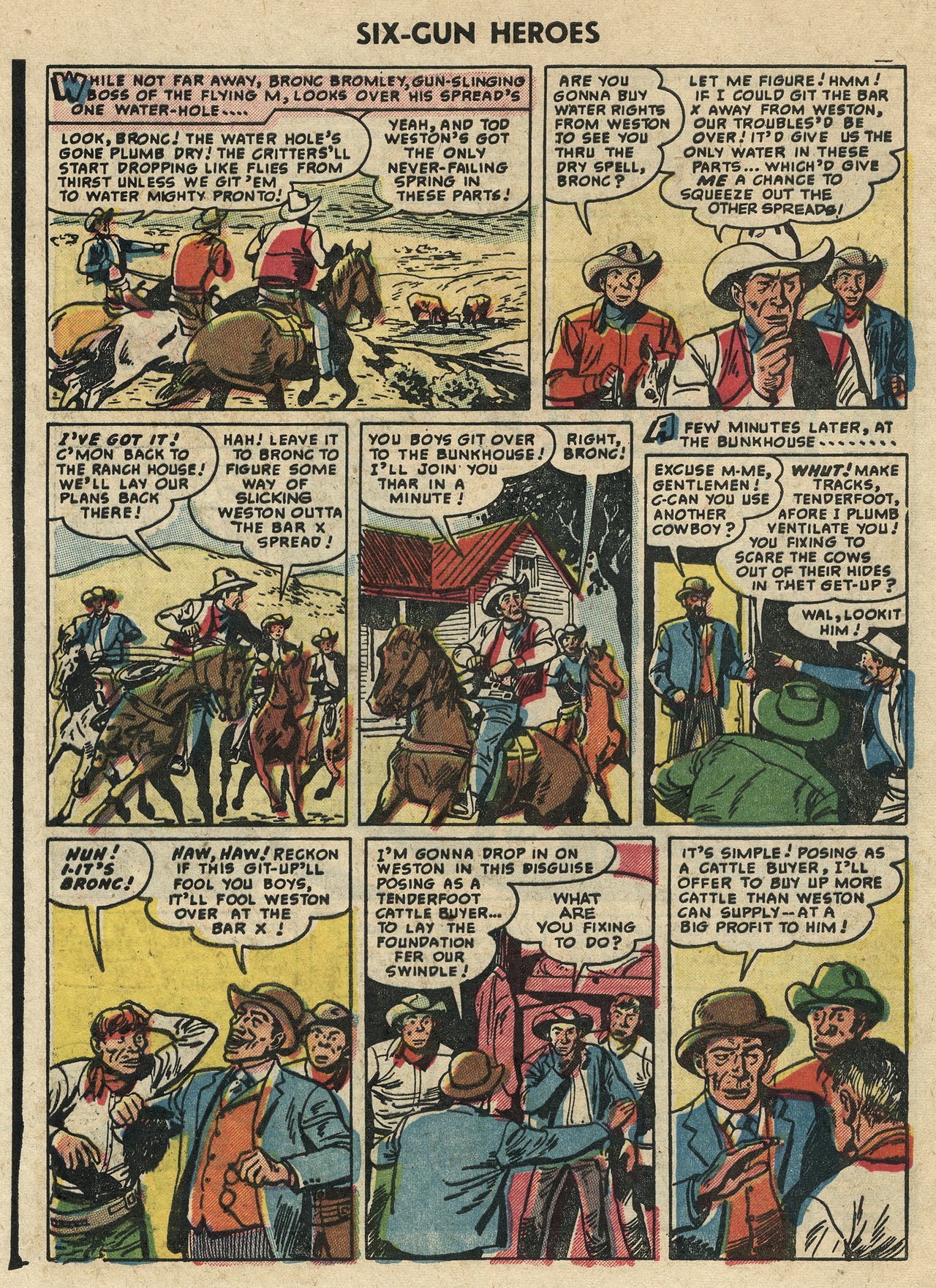 Read online Six-Gun Heroes comic -  Issue #32 - 4