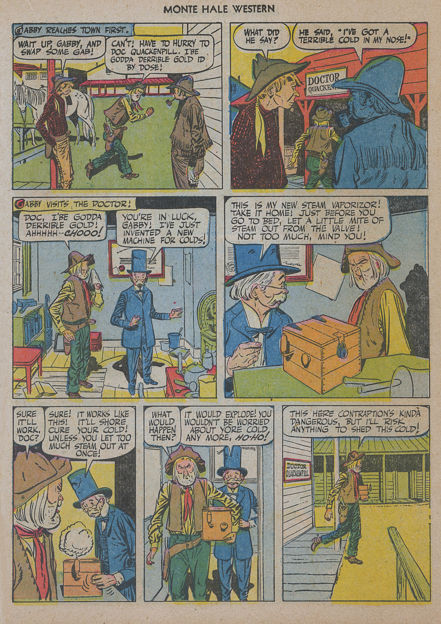 Read online Monte Hale Western comic -  Issue #48 - 15