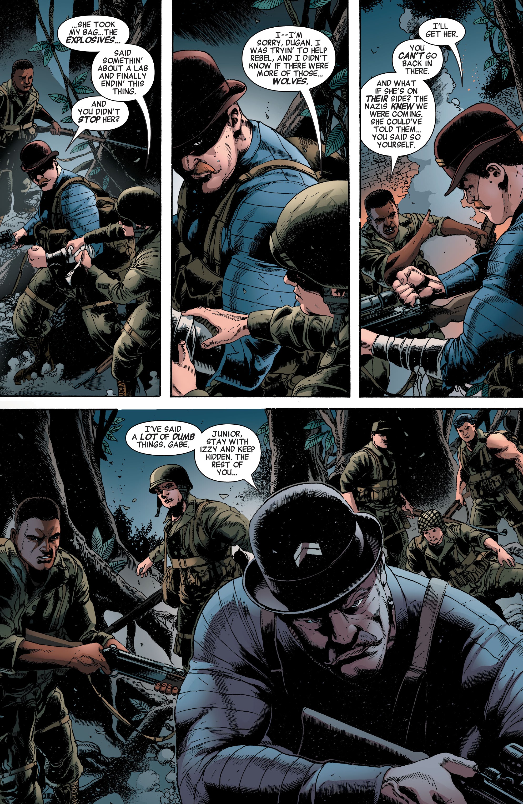 Read online Capwolf and the Howling Commandos comic -  Issue #4 - 4