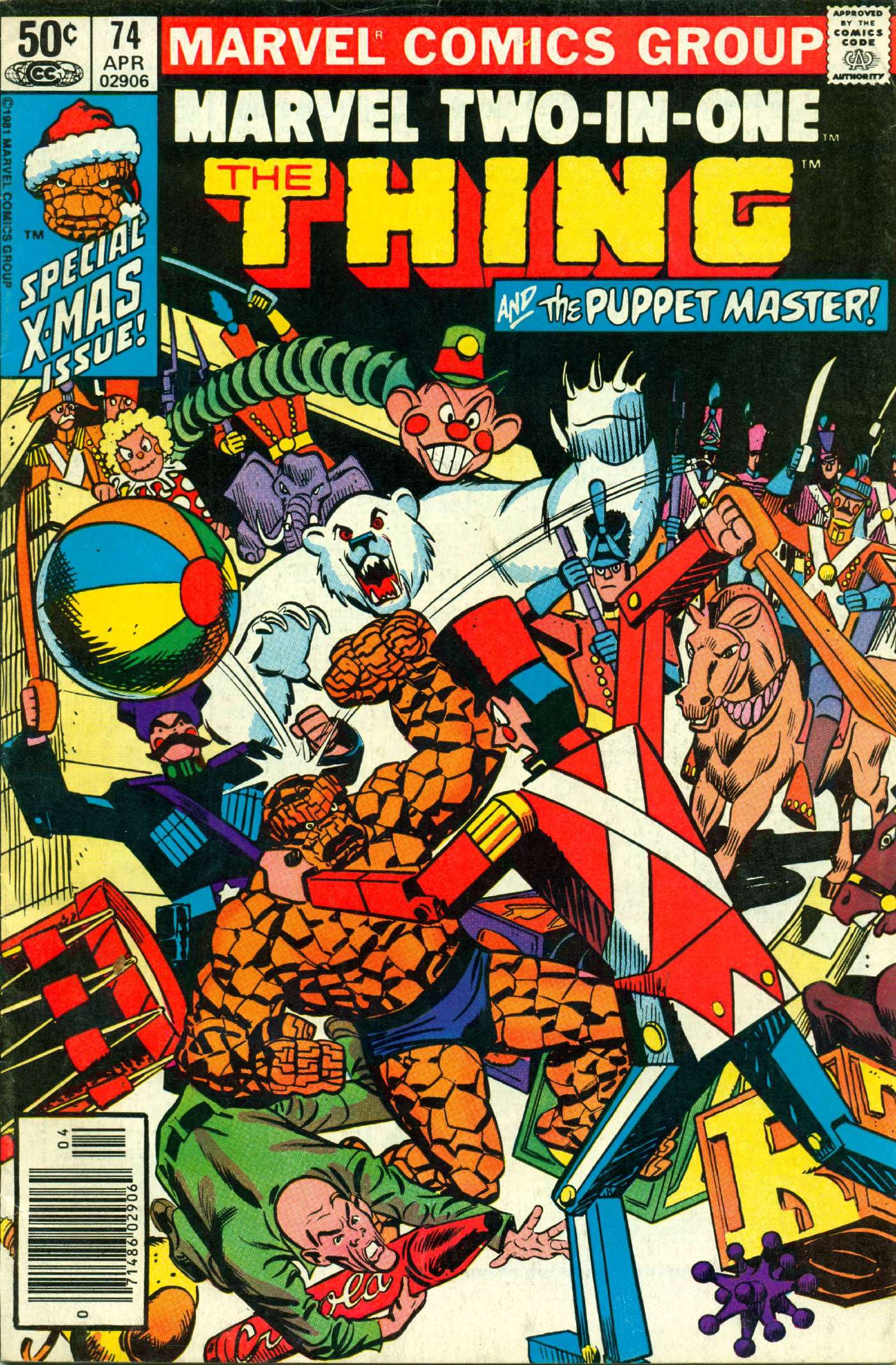 Read online Marvel Two-In-One comic -  Issue #74 - 1