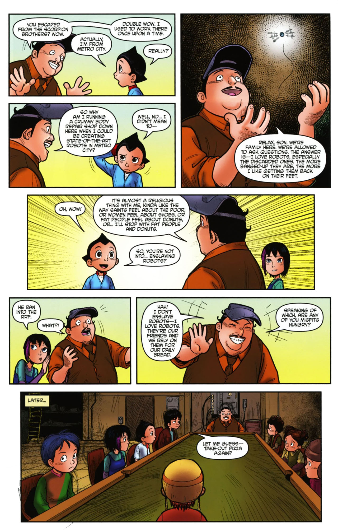 Read online Astro Boy: The Movie: Official Movie Adaptation comic -  Issue #3 - 4