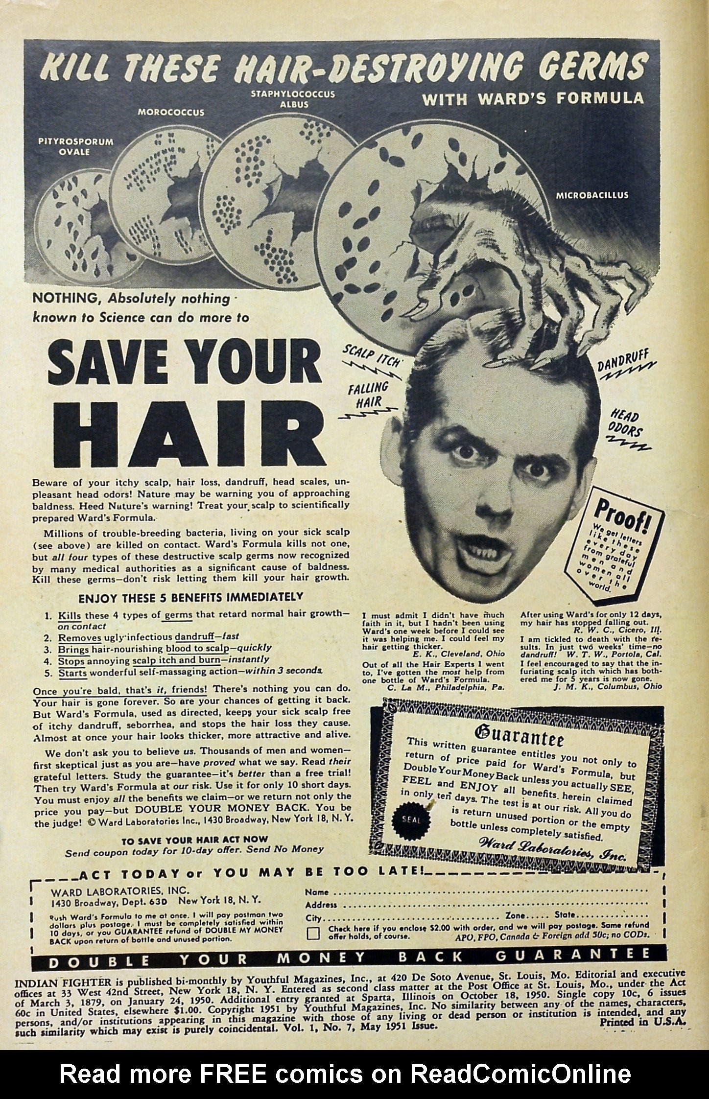 Read online Indian Fighter comic -  Issue #7 - 2