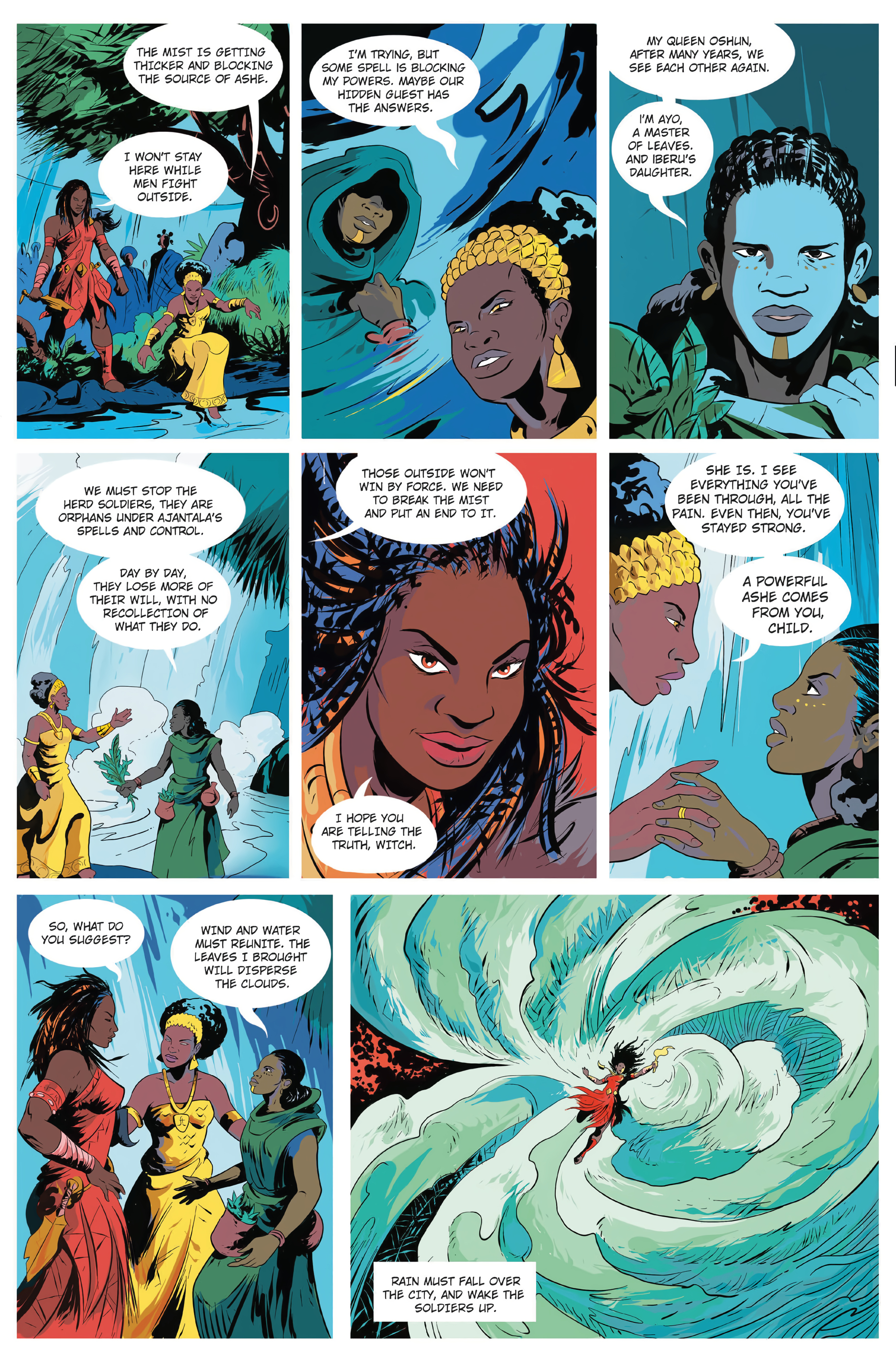 Read online Tales of the Orishas comic -  Issue # TPB - 78