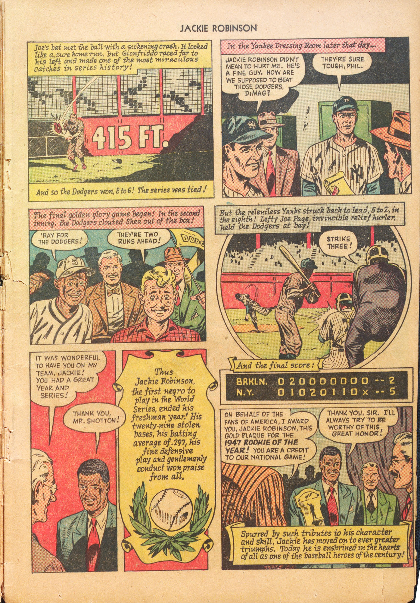 Read online Jackie Robinson comic -  Issue #2 - 13