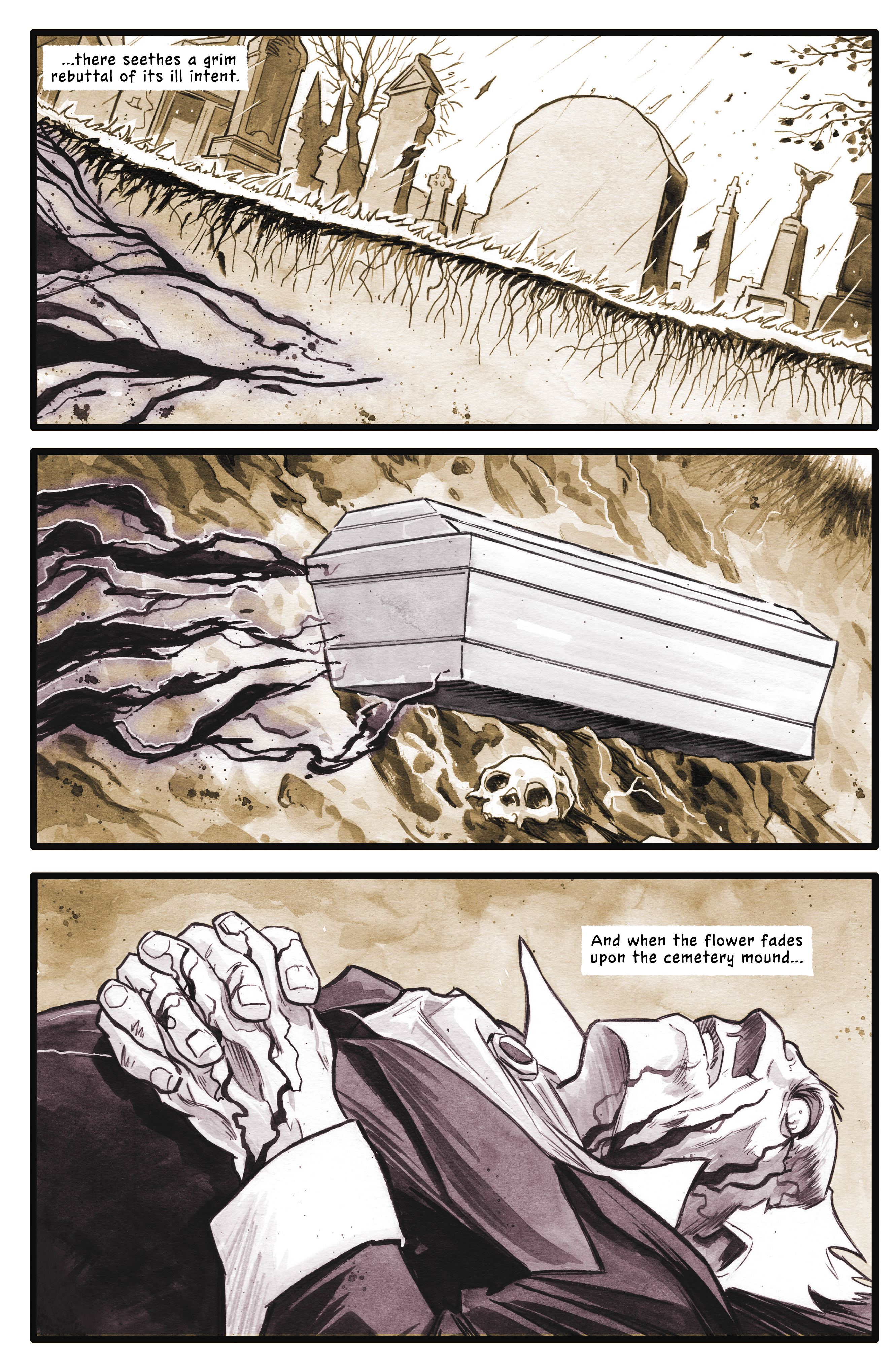 Read online Vampirella: Dead Flowers comic -  Issue #4 - 9
