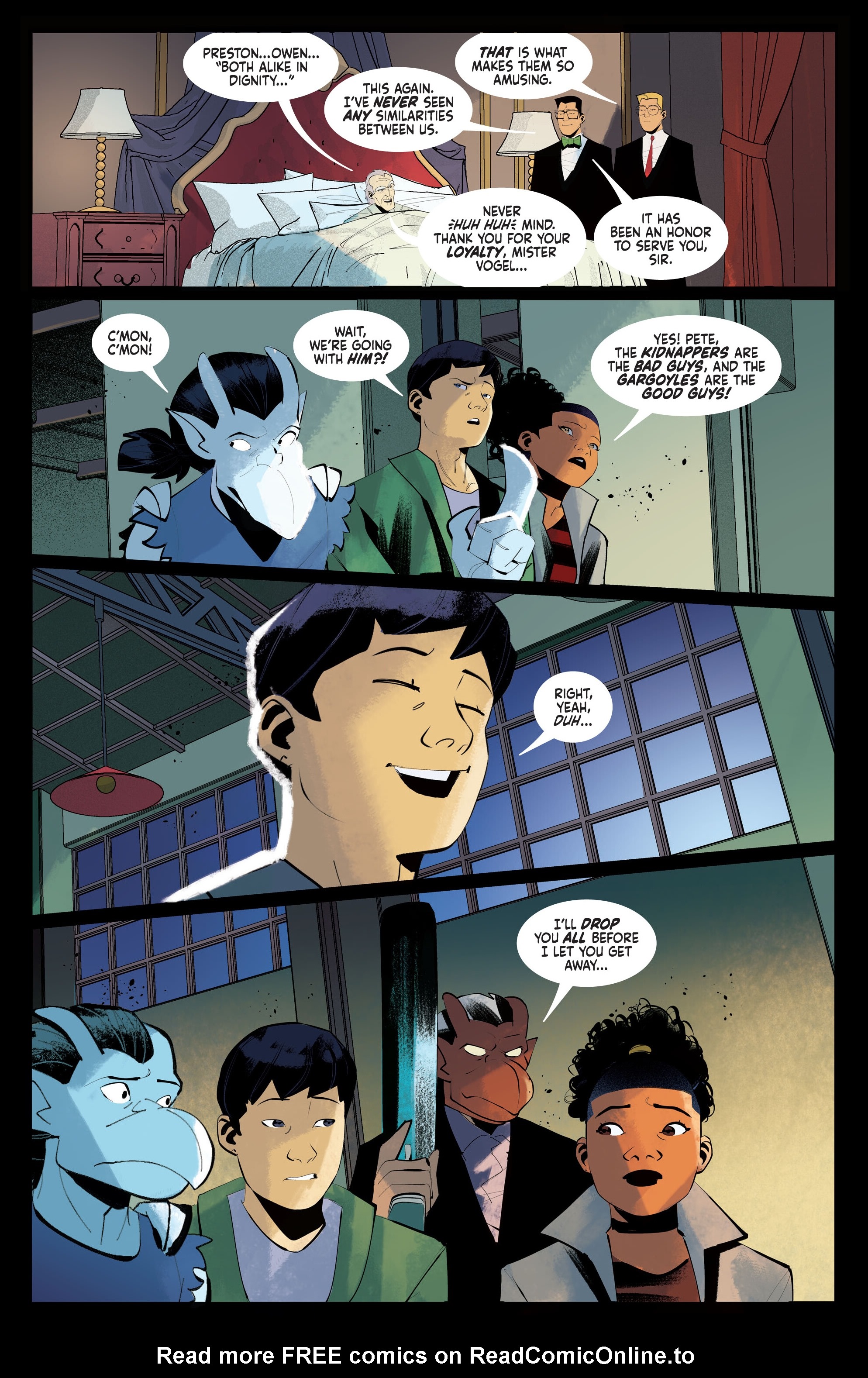 Read online Gargoyles (2022) comic -  Issue #11 - 23