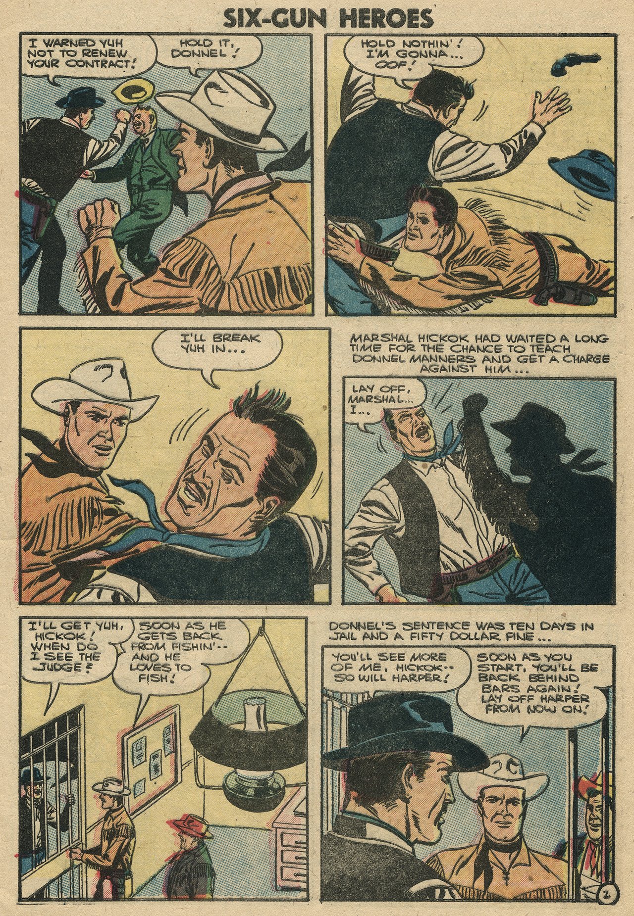 Read online Six-Gun Heroes comic -  Issue #38 - 9