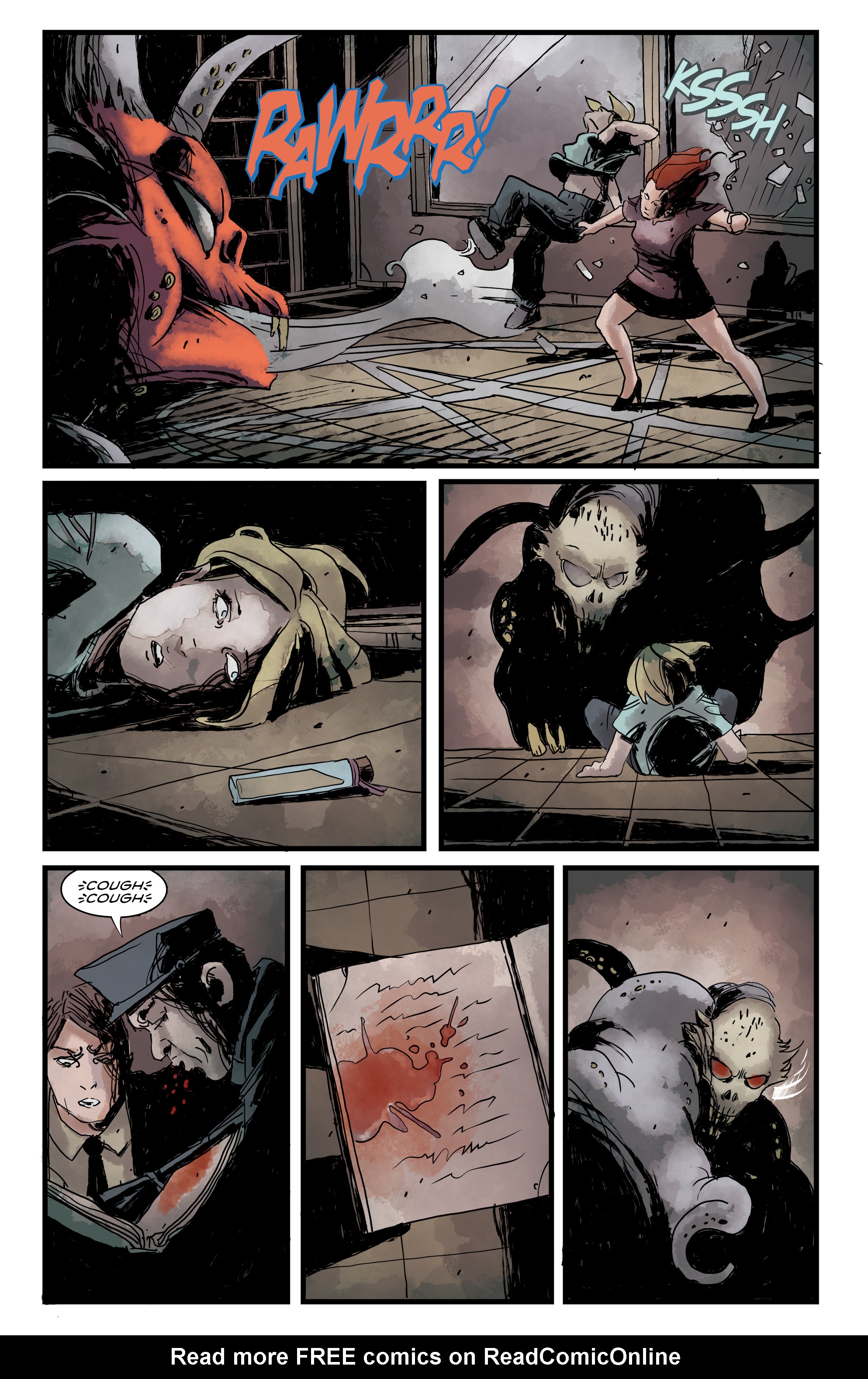 Read online The Case of the Bleeding Wall comic -  Issue #4 - 14