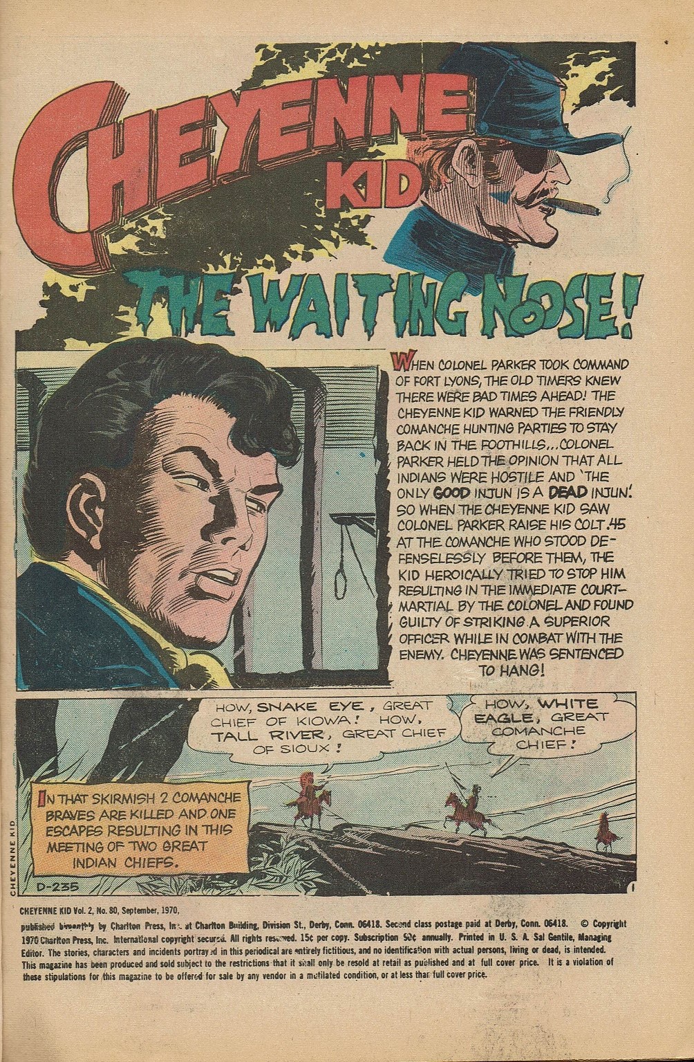 Read online Cheyenne Kid comic -  Issue #80 - 3