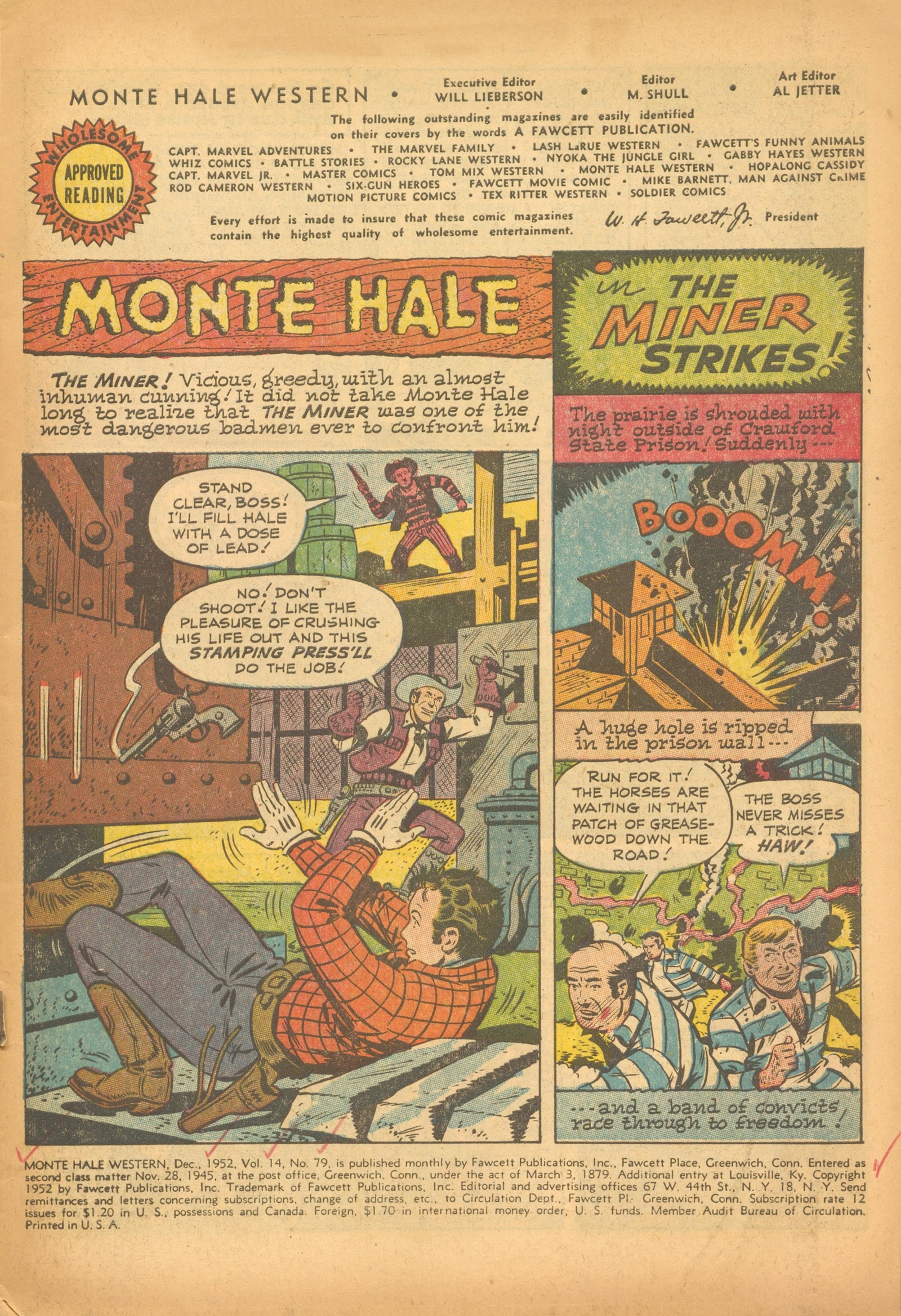 Read online Monte Hale Western comic -  Issue #79 - 3