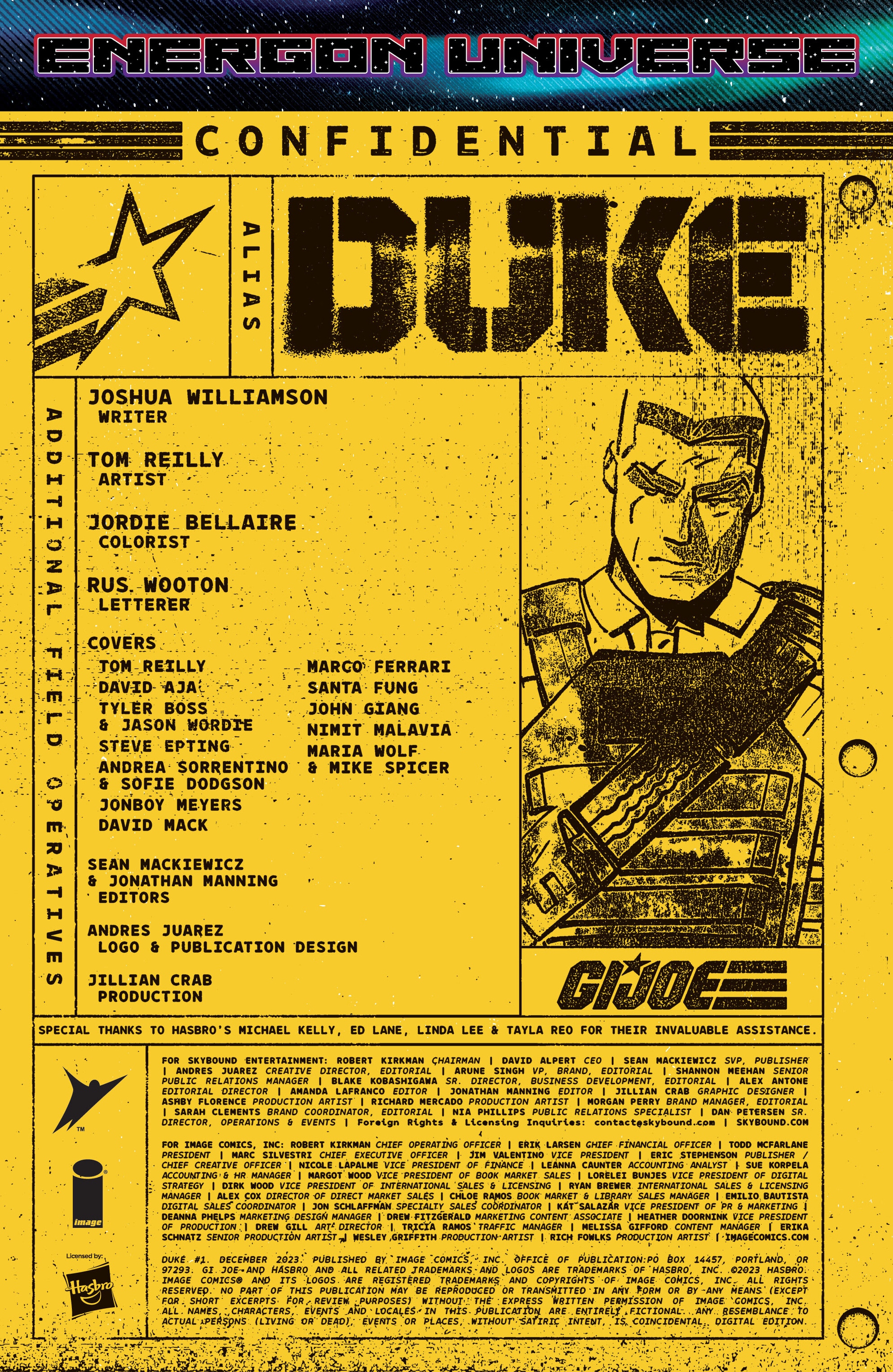 Read online Duke comic -  Issue #1 - 2