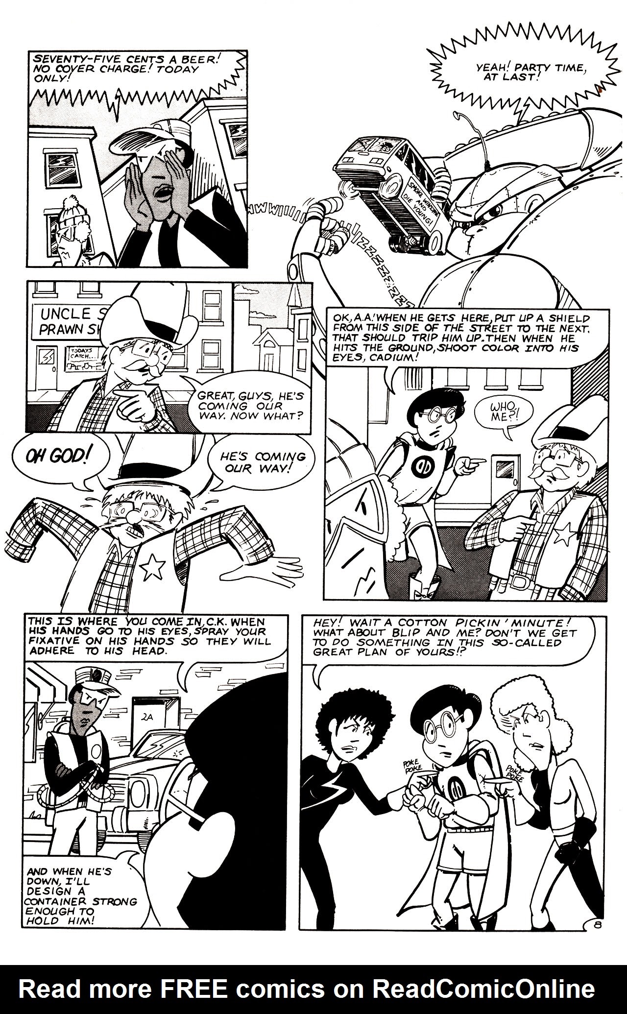 Read online Blip and the C.C.A.D.S. comic -  Issue #2 - 11