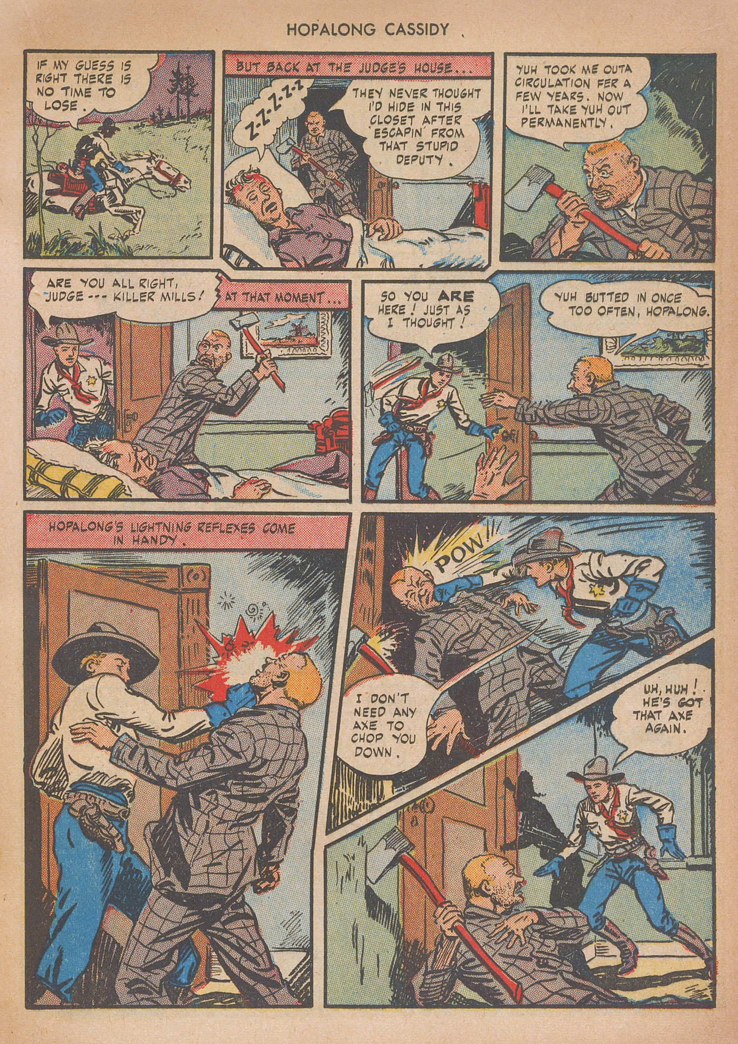 Read online Hopalong Cassidy comic -  Issue #2 - 33
