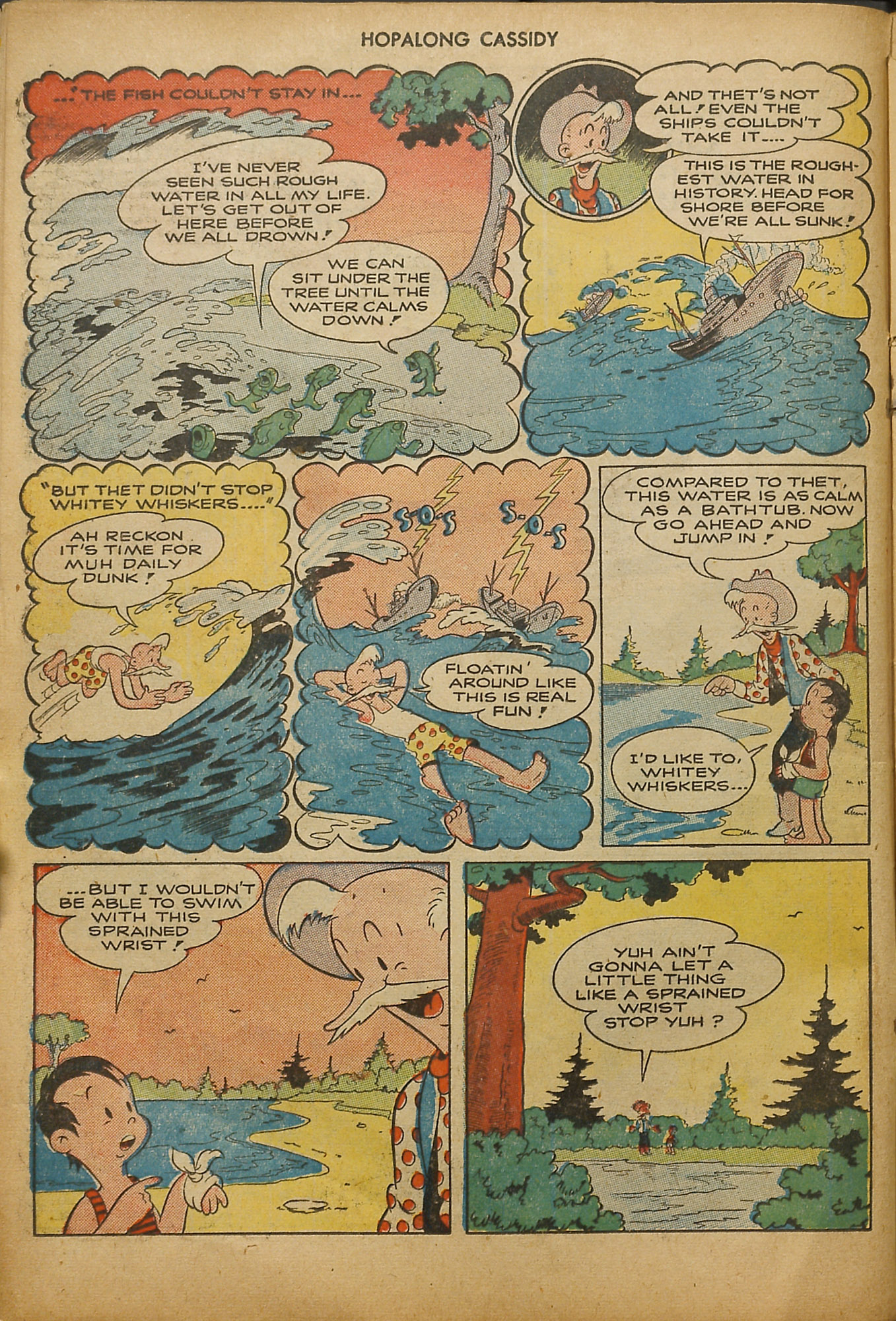 Read online Hopalong Cassidy comic -  Issue #24 - 16