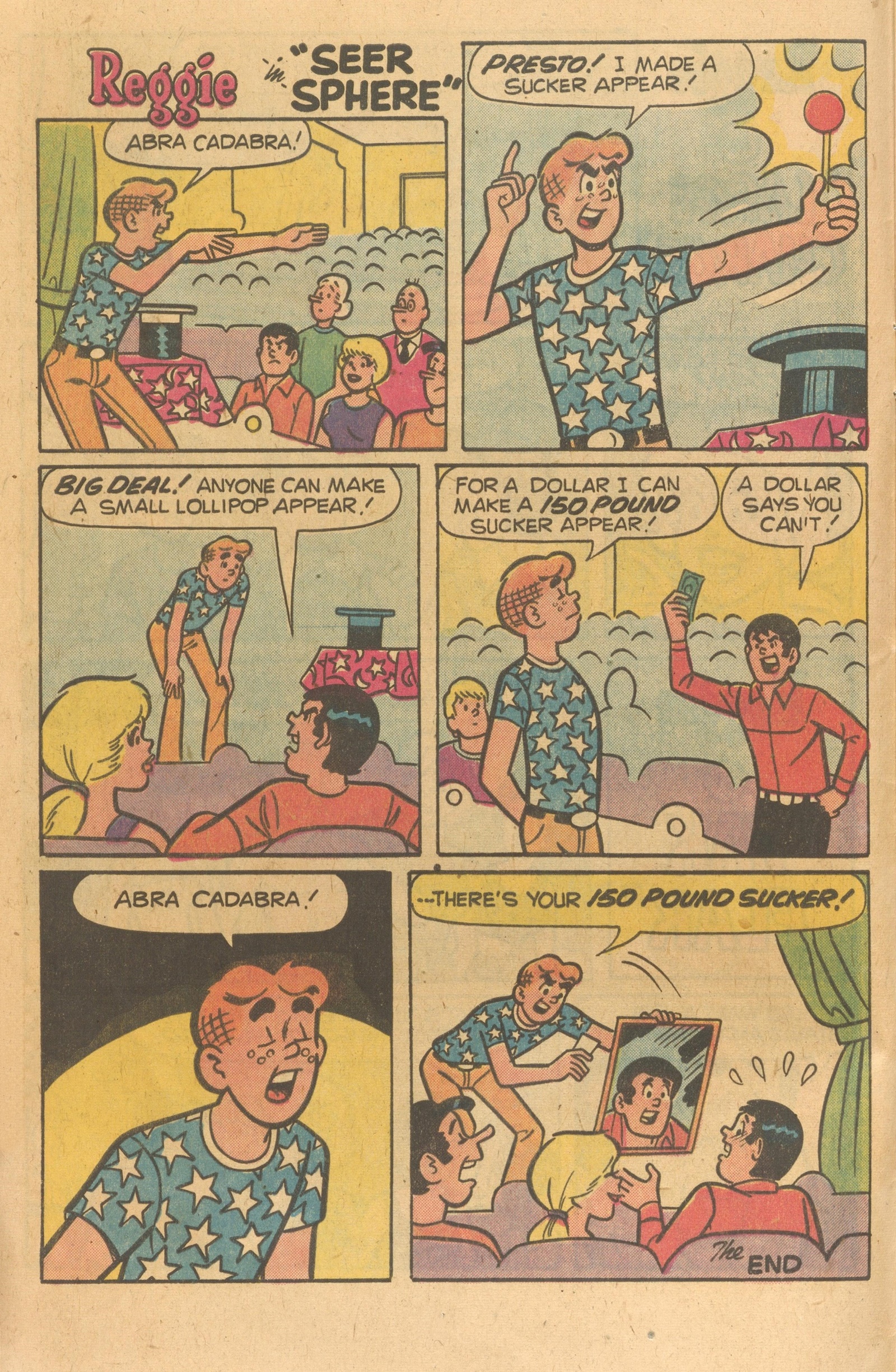 Read online Reggie's Wise Guy Jokes comic -  Issue #44 - 8