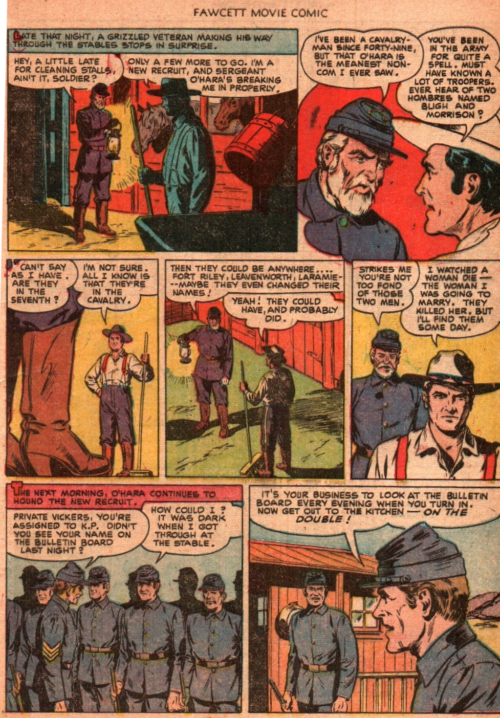 Read online Fawcett Movie Comic comic -  Issue #13 - 8