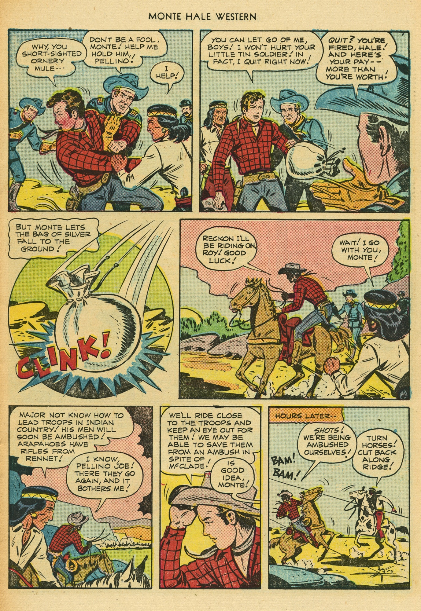 Read online Monte Hale Western comic -  Issue #60 - 7
