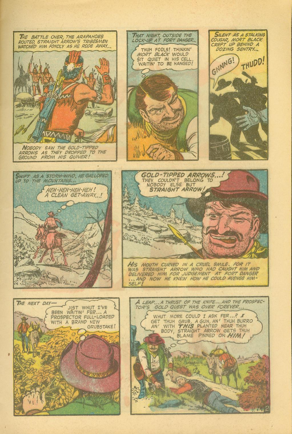 Read online Straight Arrow comic -  Issue #42 - 14