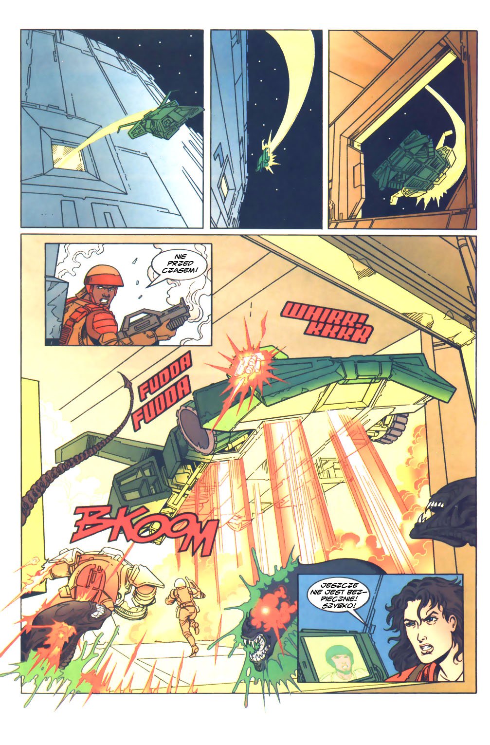 Read online Aliens: Berserker comic -  Issue #4 - 23