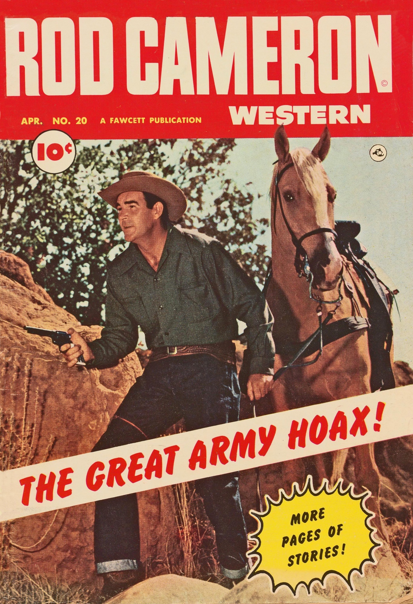 Read online Rod Cameron Western comic -  Issue #20 - 1