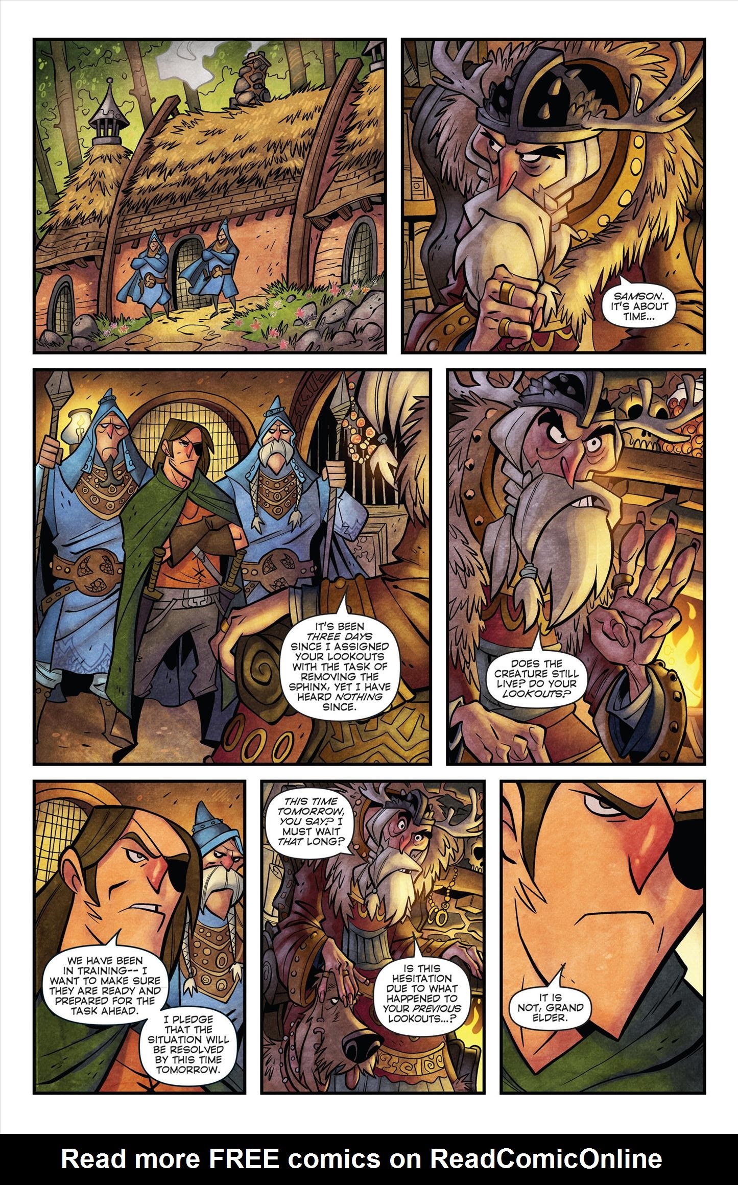 Read online Lookouts comic -  Issue #5 - 22