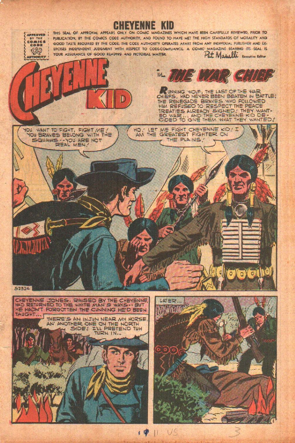 Read online Cheyenne Kid comic -  Issue #11 - 3