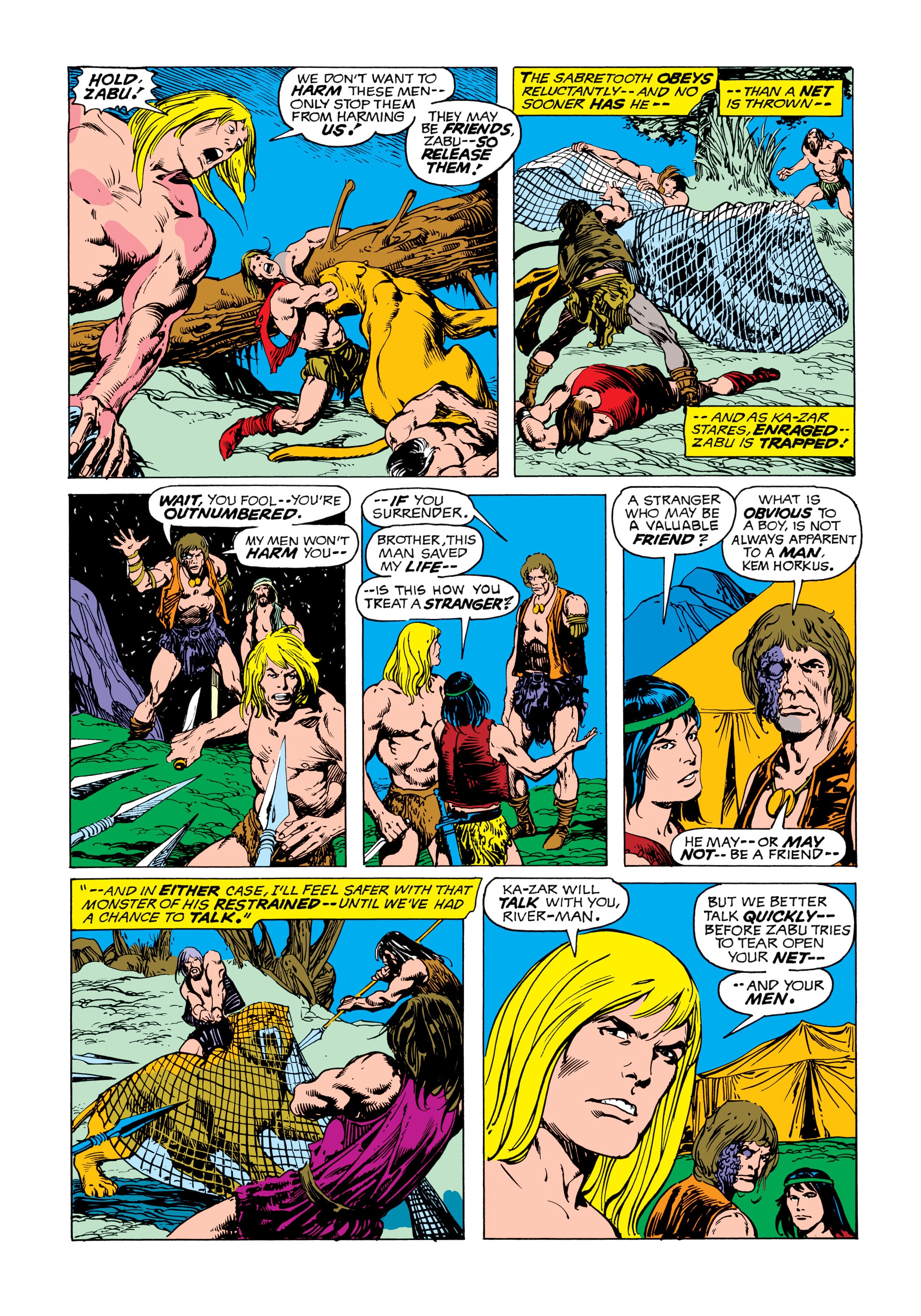 Read online Marvel Masterworks: Ka-Zar comic -  Issue # TPB 3 (Part 1) - 18