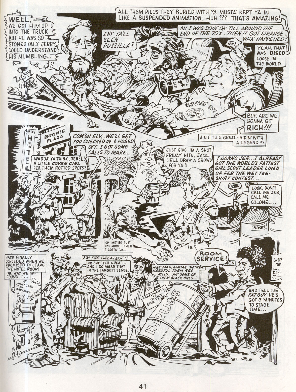 Read online Rip Off Comix comic -  Issue #19 - 43