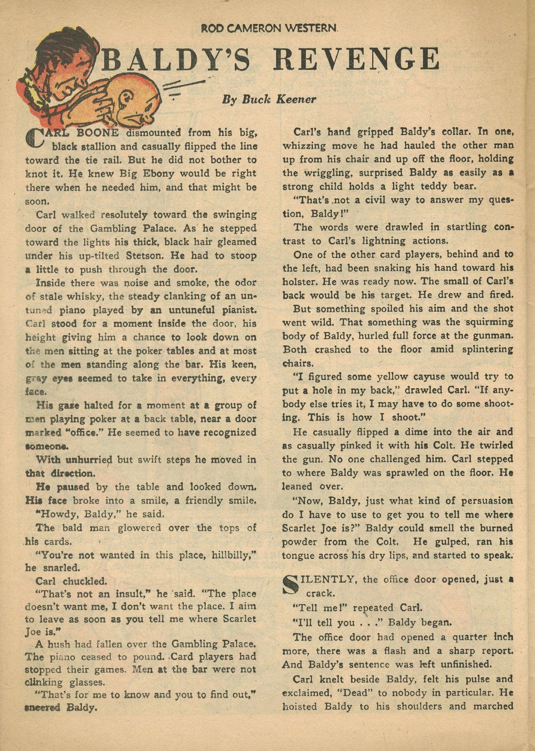 Read online Rod Cameron Western comic -  Issue #1 - 26