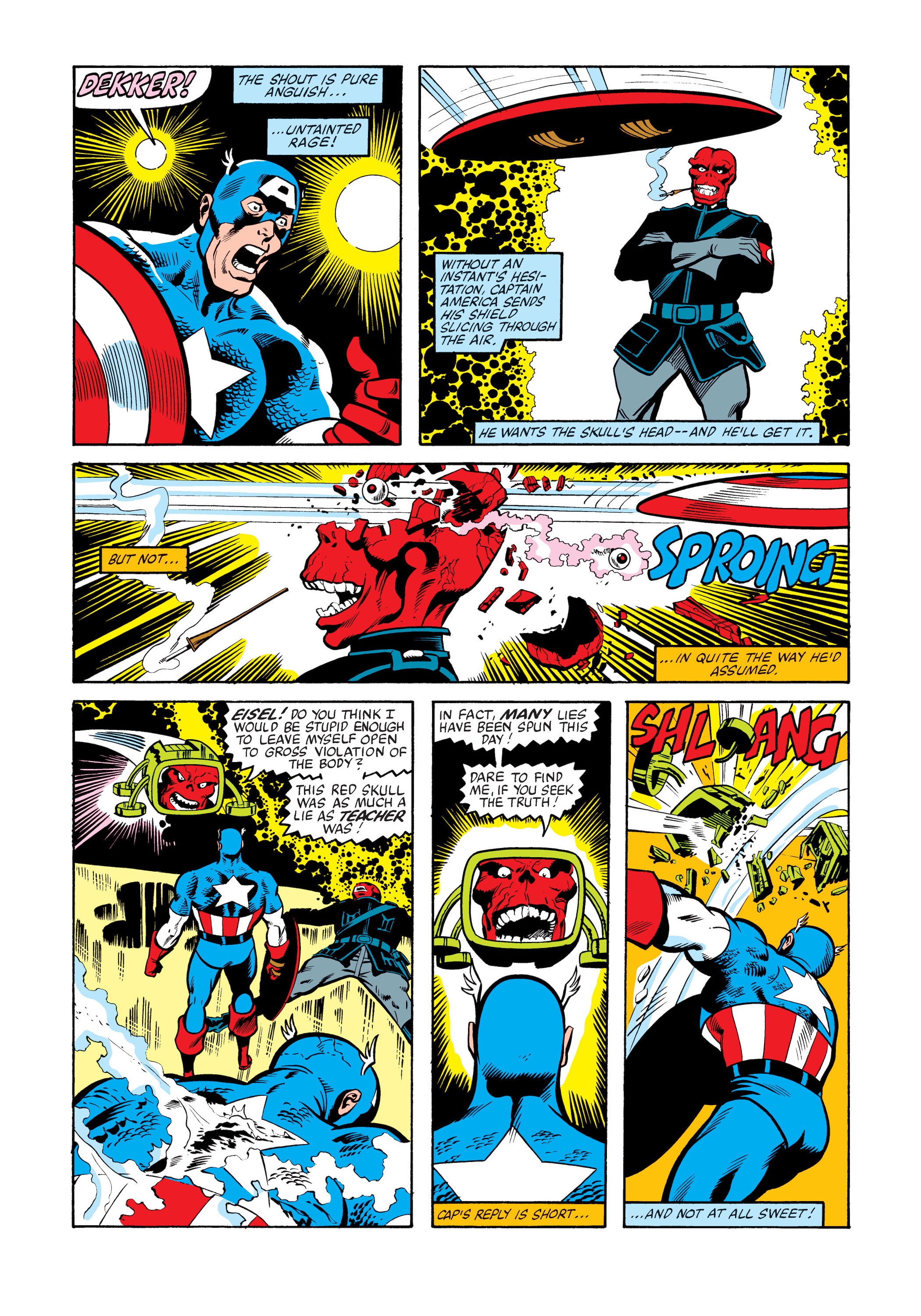 Read online Marvel Masterworks: Captain America comic -  Issue # TPB 15 (Part 1) - 62