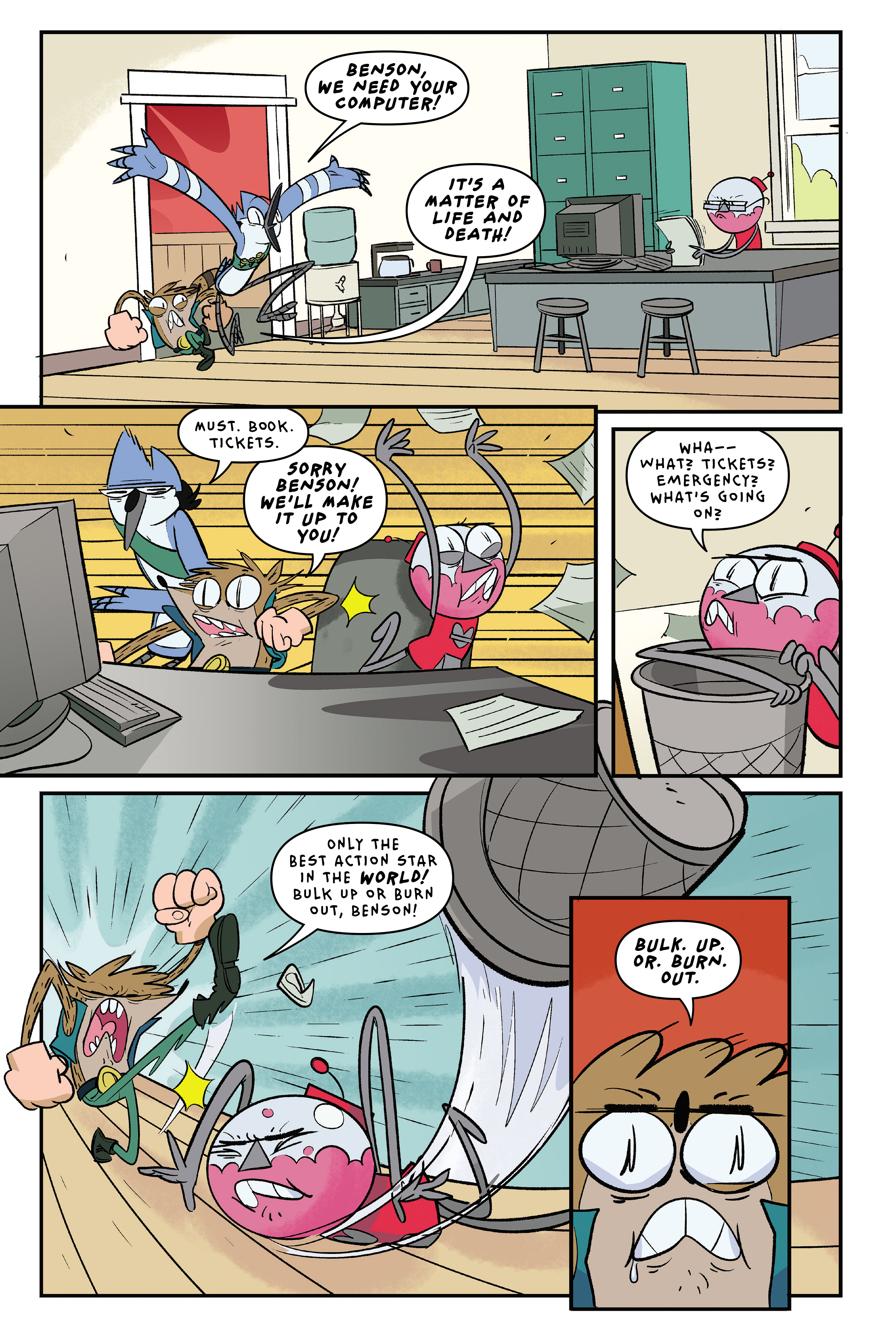 Read online Regular Show: Comic Conned comic -  Issue # TPB - 19