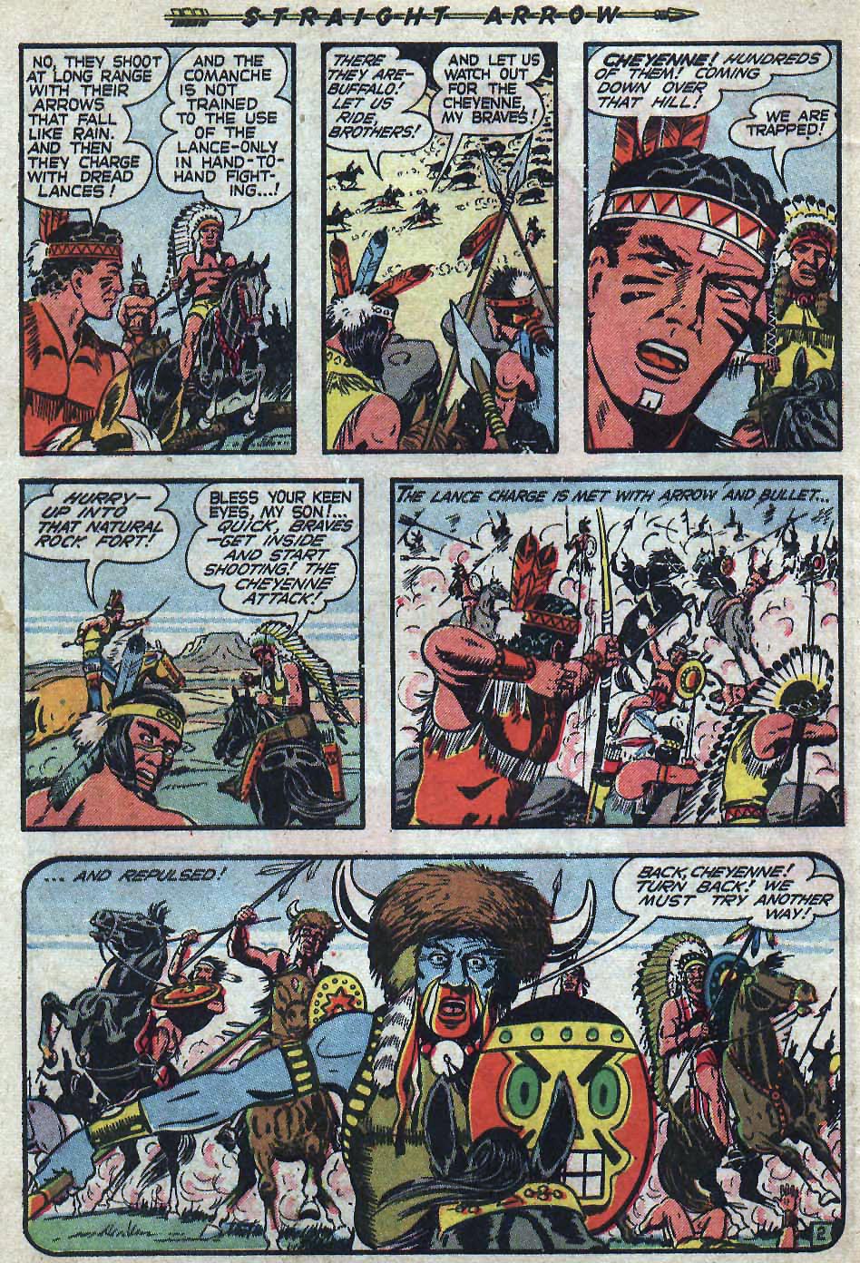 Read online Straight Arrow comic -  Issue #6 - 5