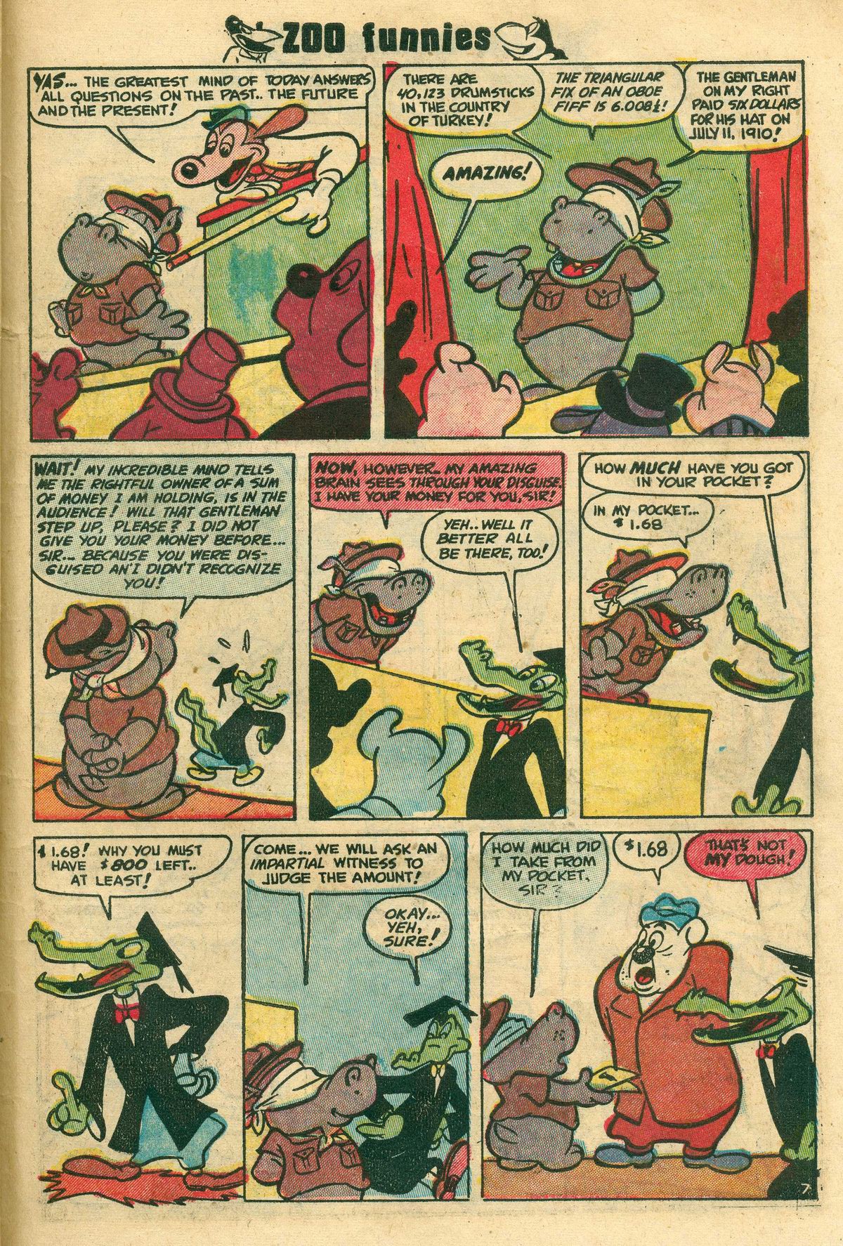 Read online Zoo Funnies comic -  Issue #2 - 31