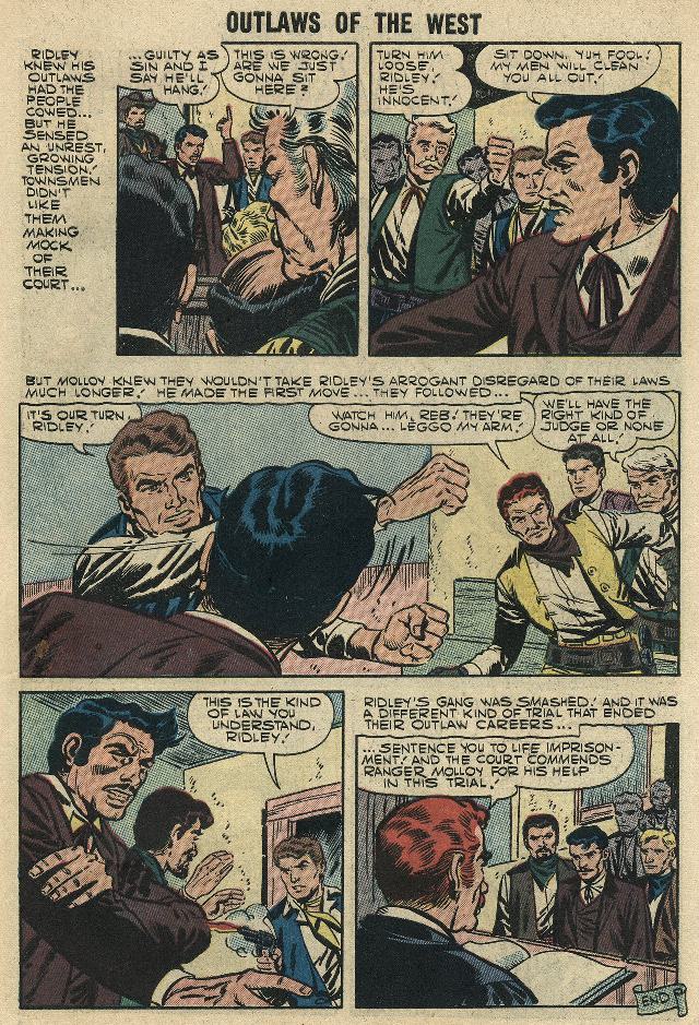 Read online Outlaws of the West comic -  Issue #13 - 28