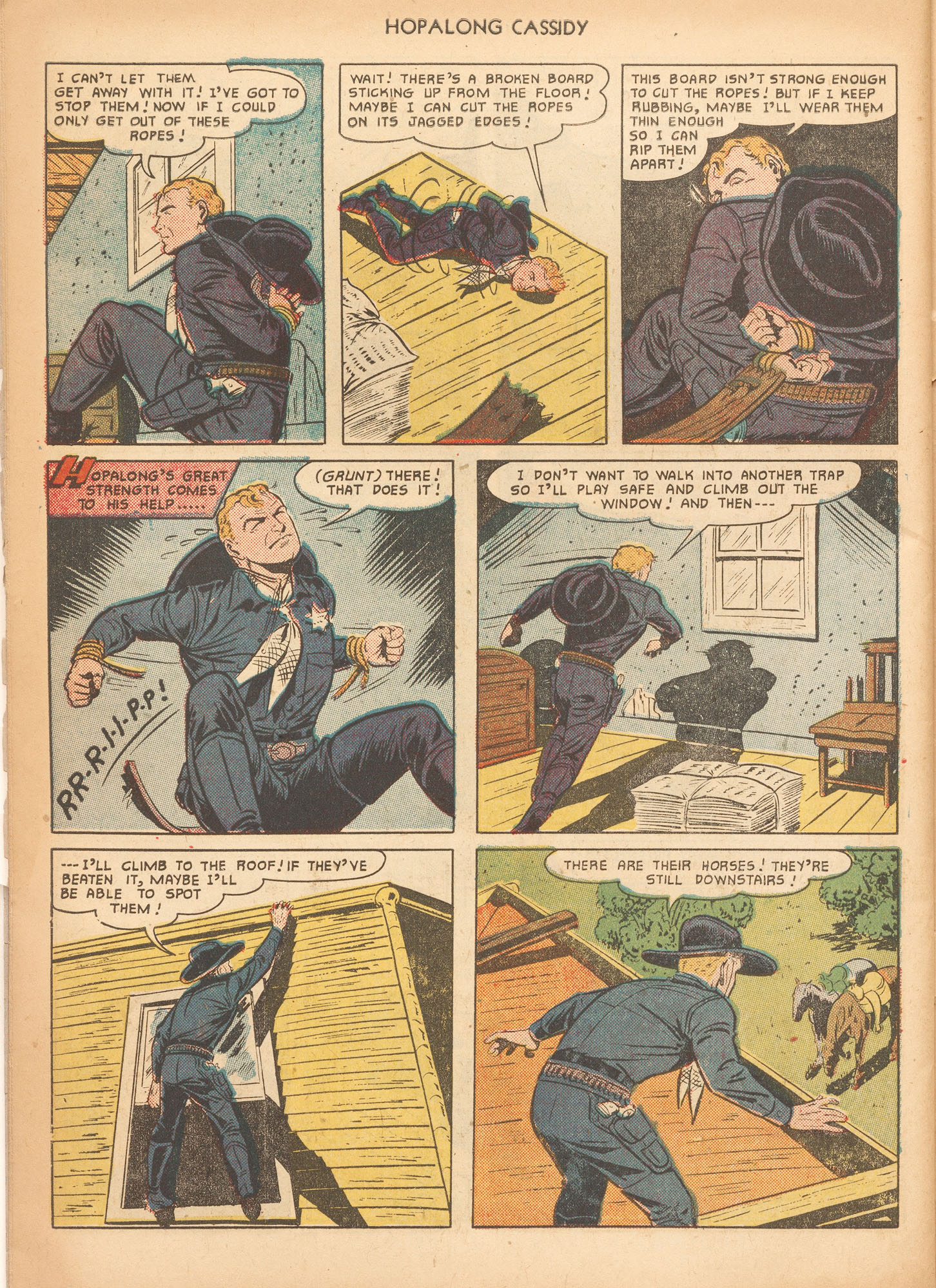 Read online Hopalong Cassidy comic -  Issue #56 - 46