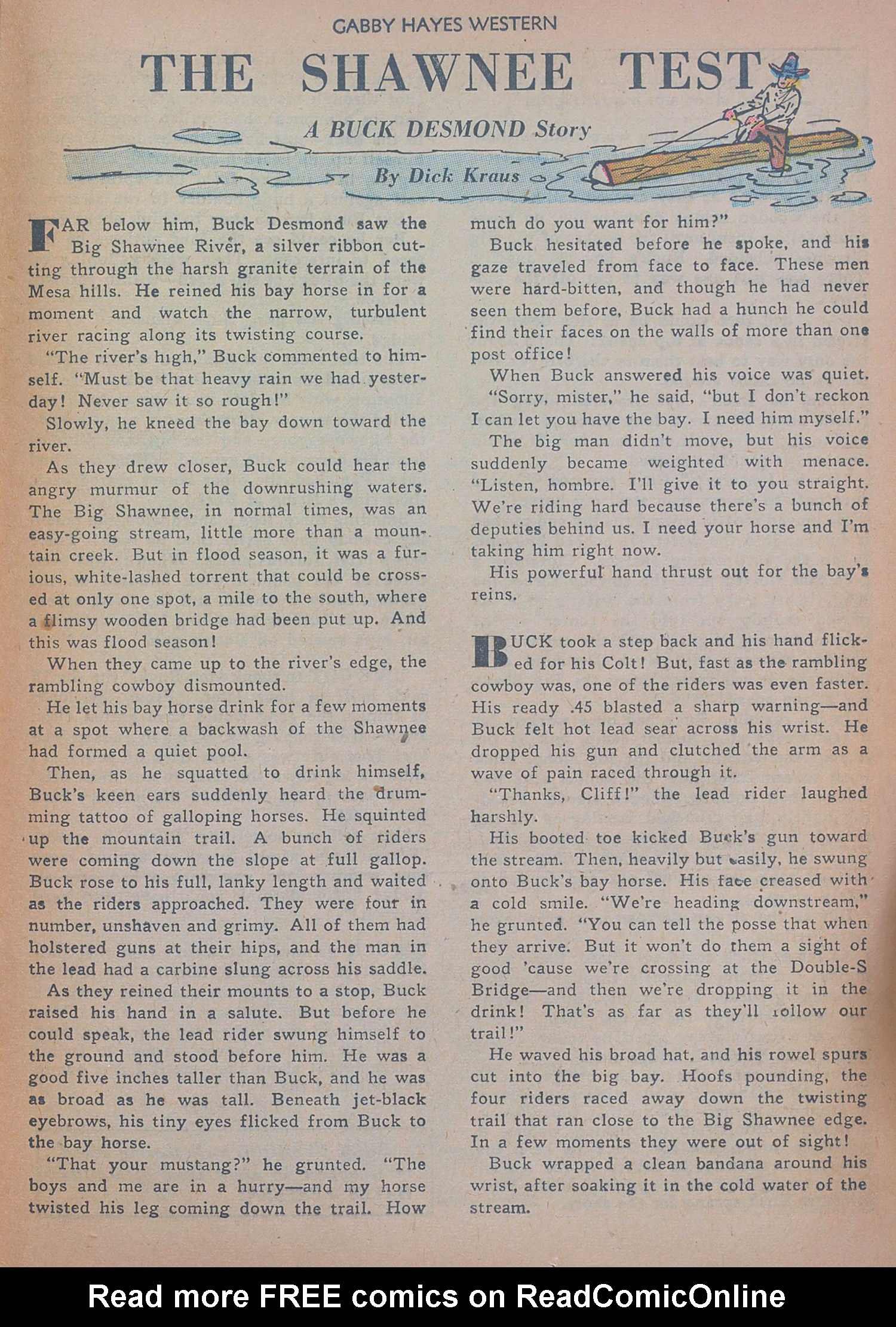Read online Gabby Hayes Western comic -  Issue #15 - 25