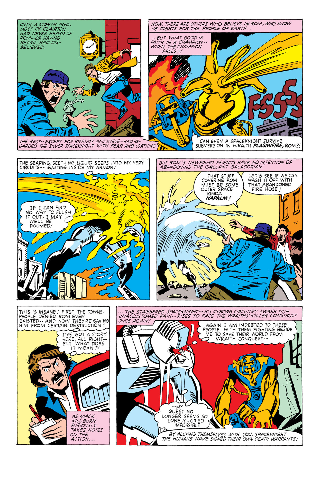 Read online Rom: The Original Marvel Years Omnibus comic -  Issue # TPB (Part 4) - 32