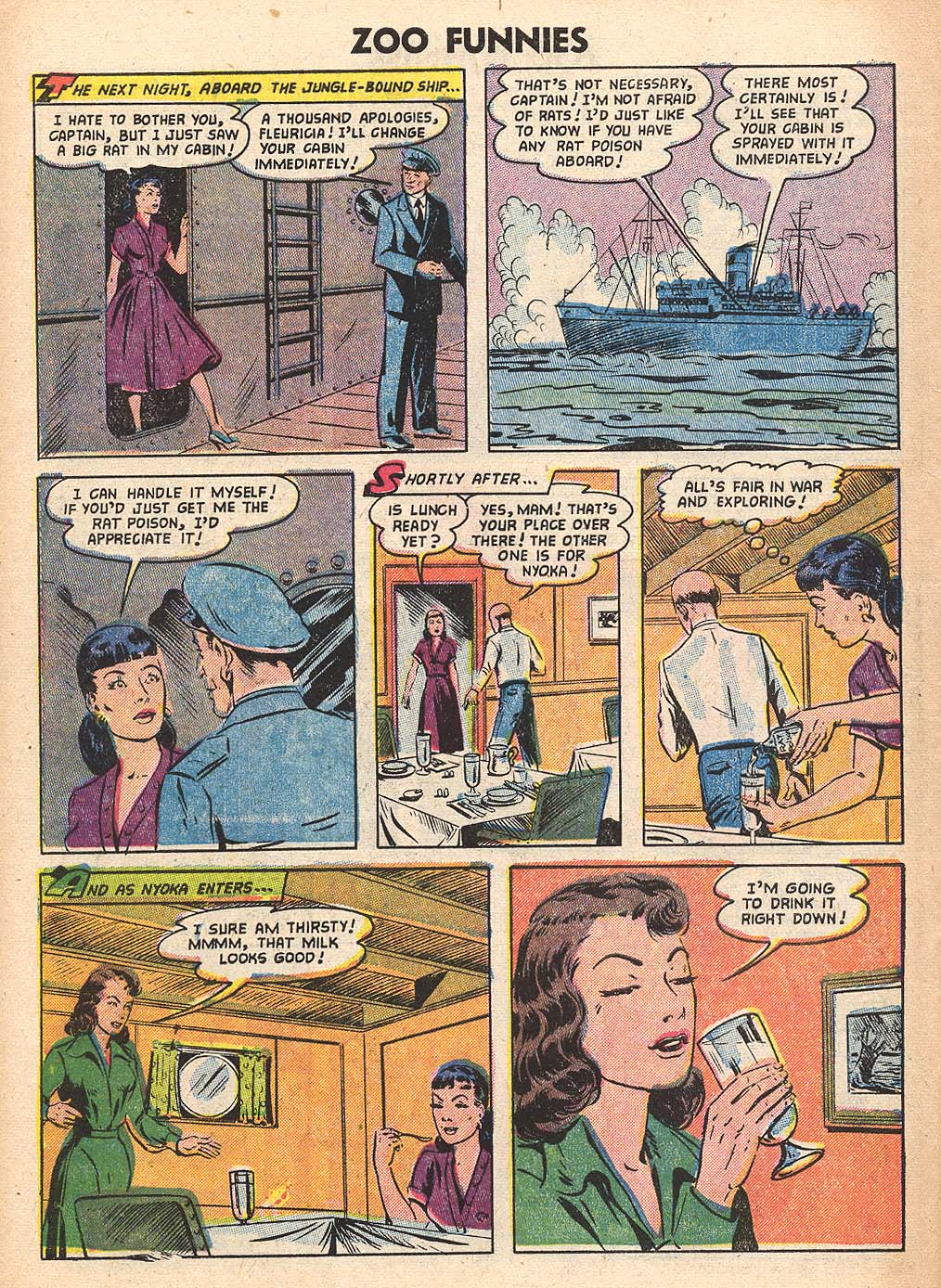 Read online Zoo Funnies comic -  Issue #9 - 6