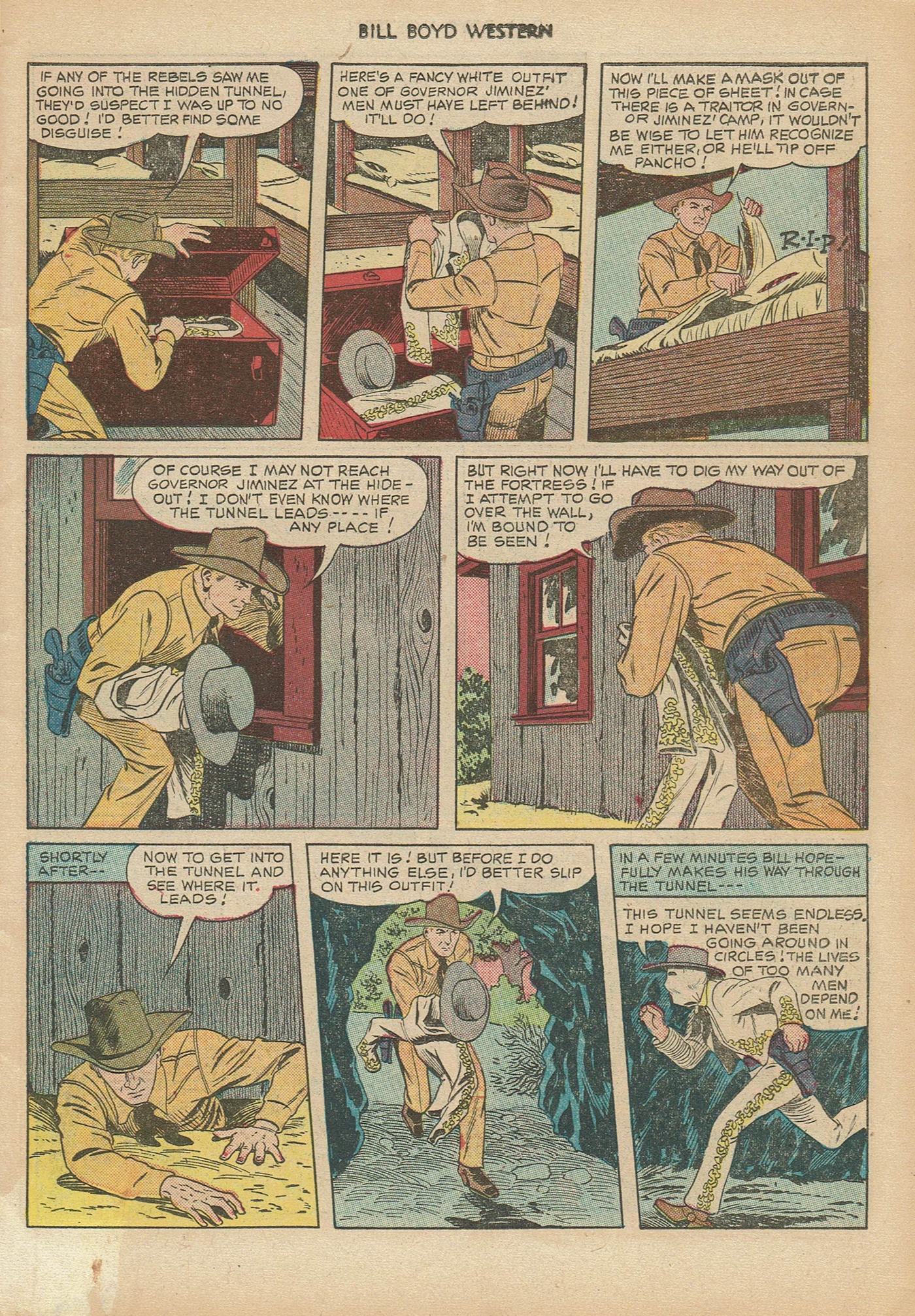 Read online Bill Boyd Western comic -  Issue #6 - 11