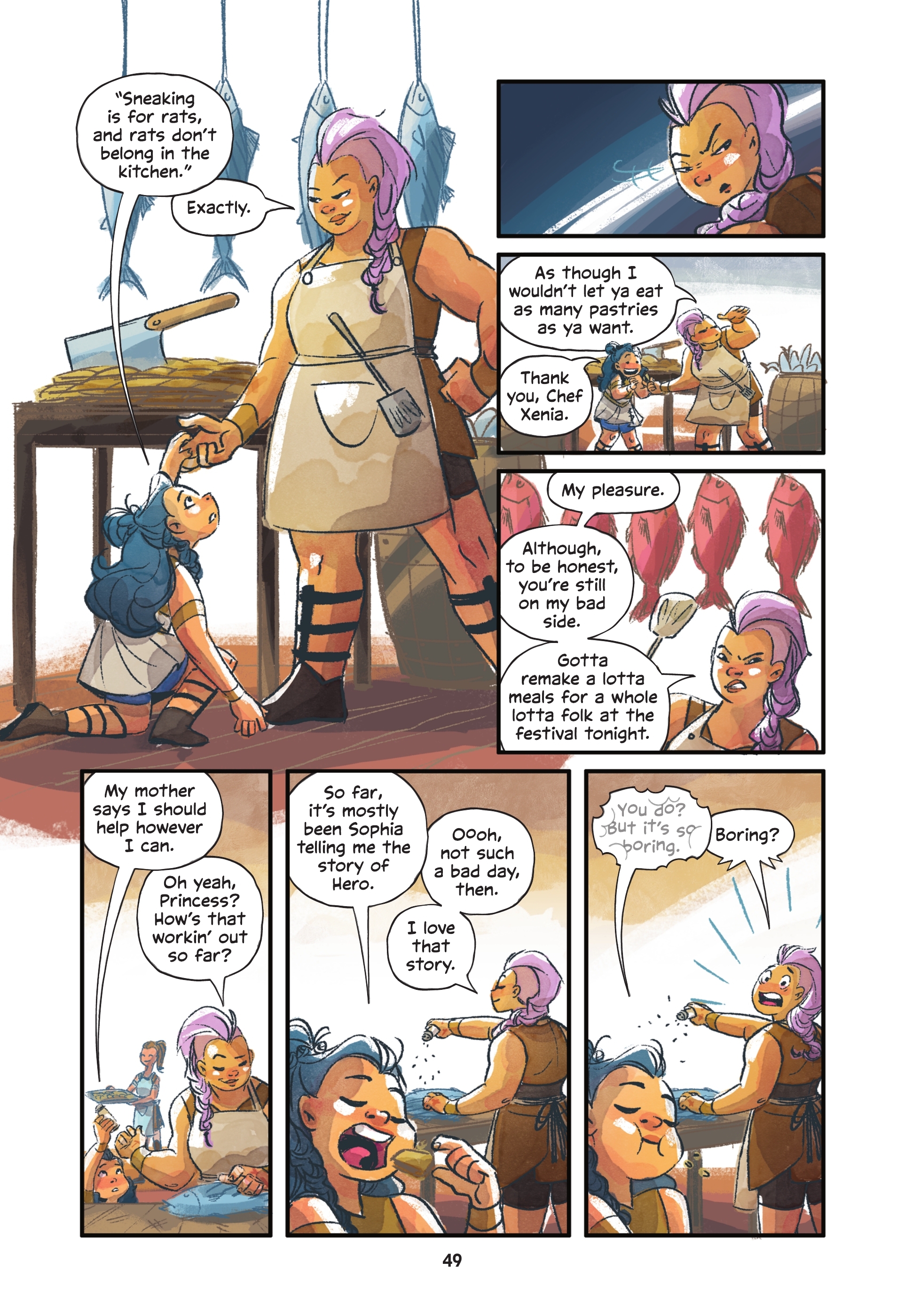 Read online Diana and the Hero's Journey comic -  Issue # TPB - 44