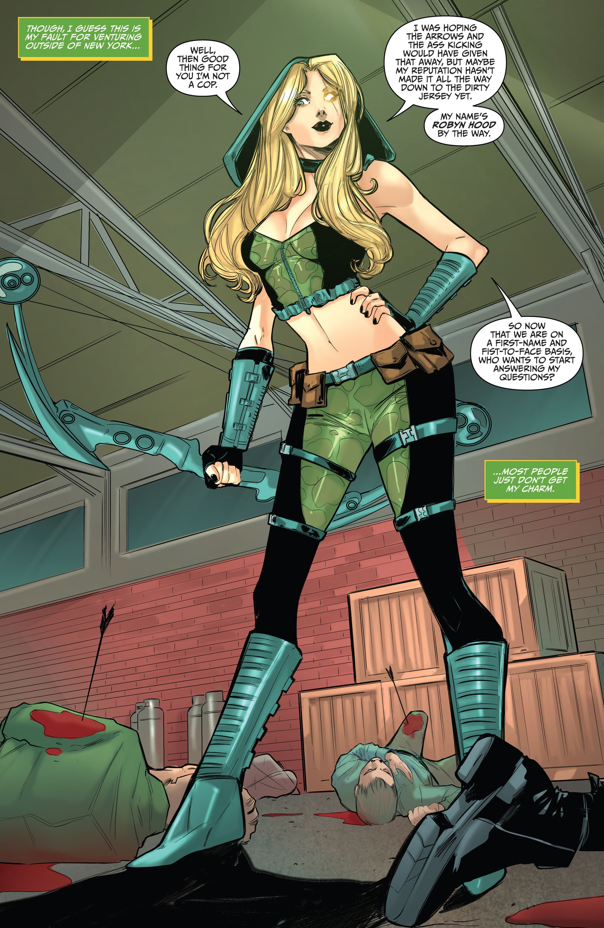 Read online Fairy Tale Team Up: Robyn Hood & Belle comic -  Issue # Full - 8
