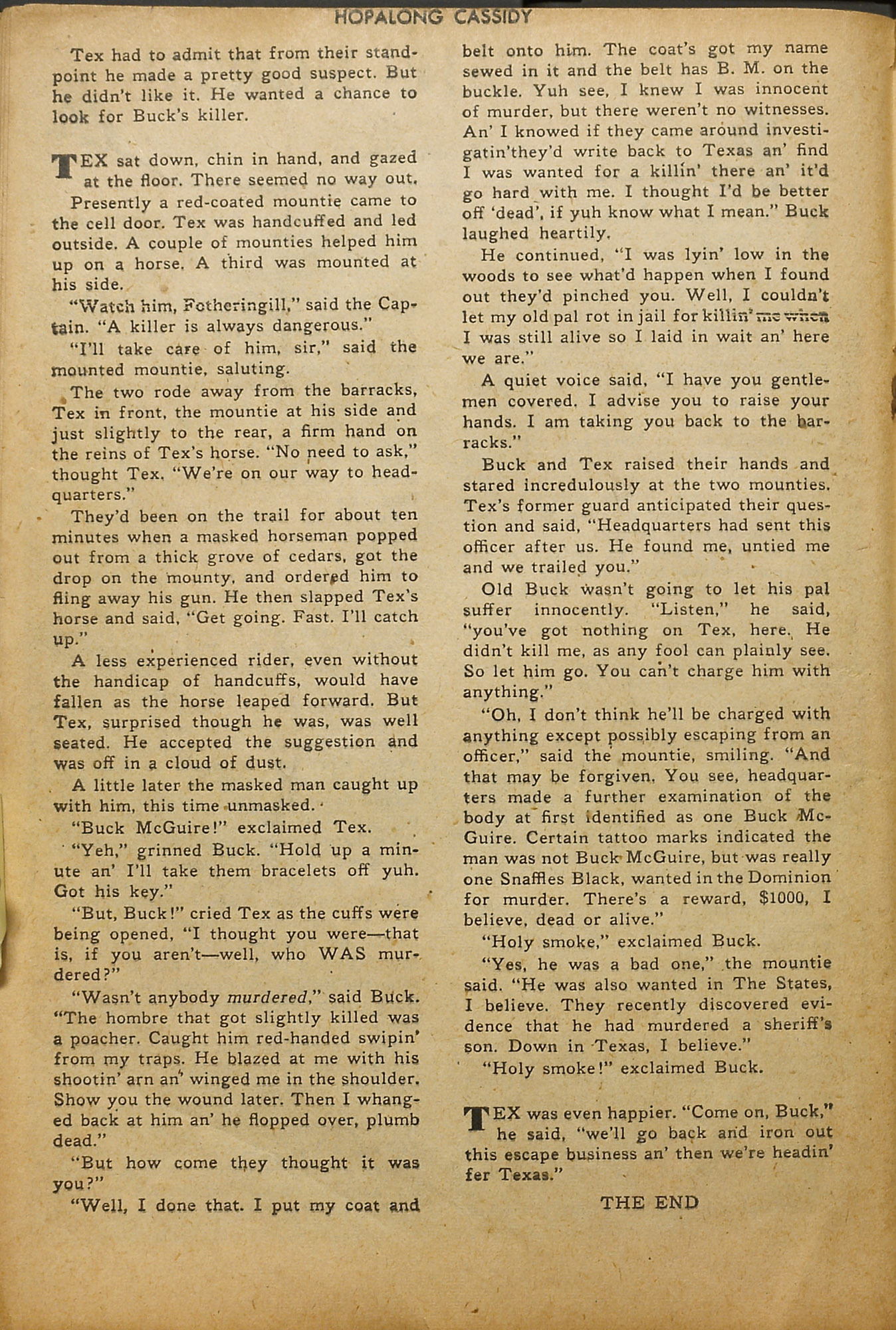 Read online Hopalong Cassidy comic -  Issue #24 - 20