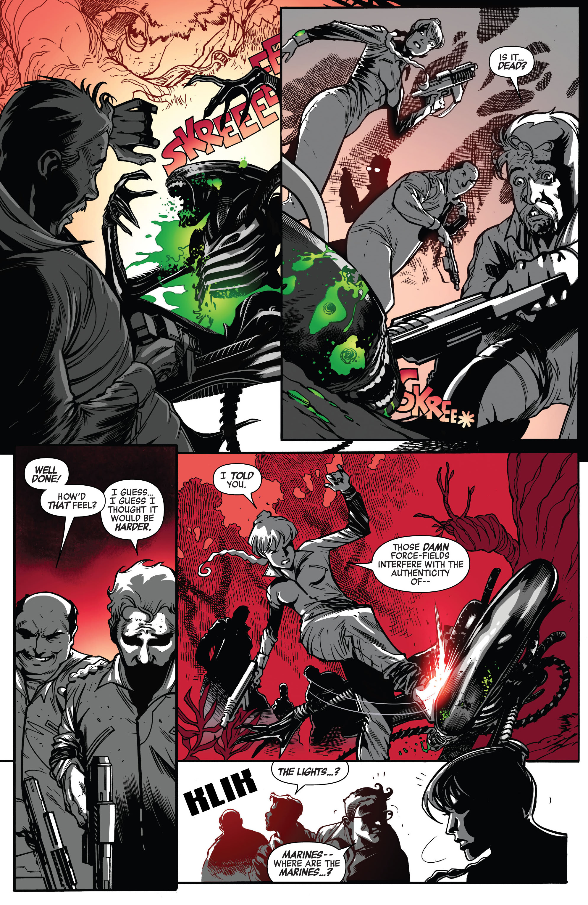 Read online Alien: Black, White & Blood comic -  Issue #1 - 18