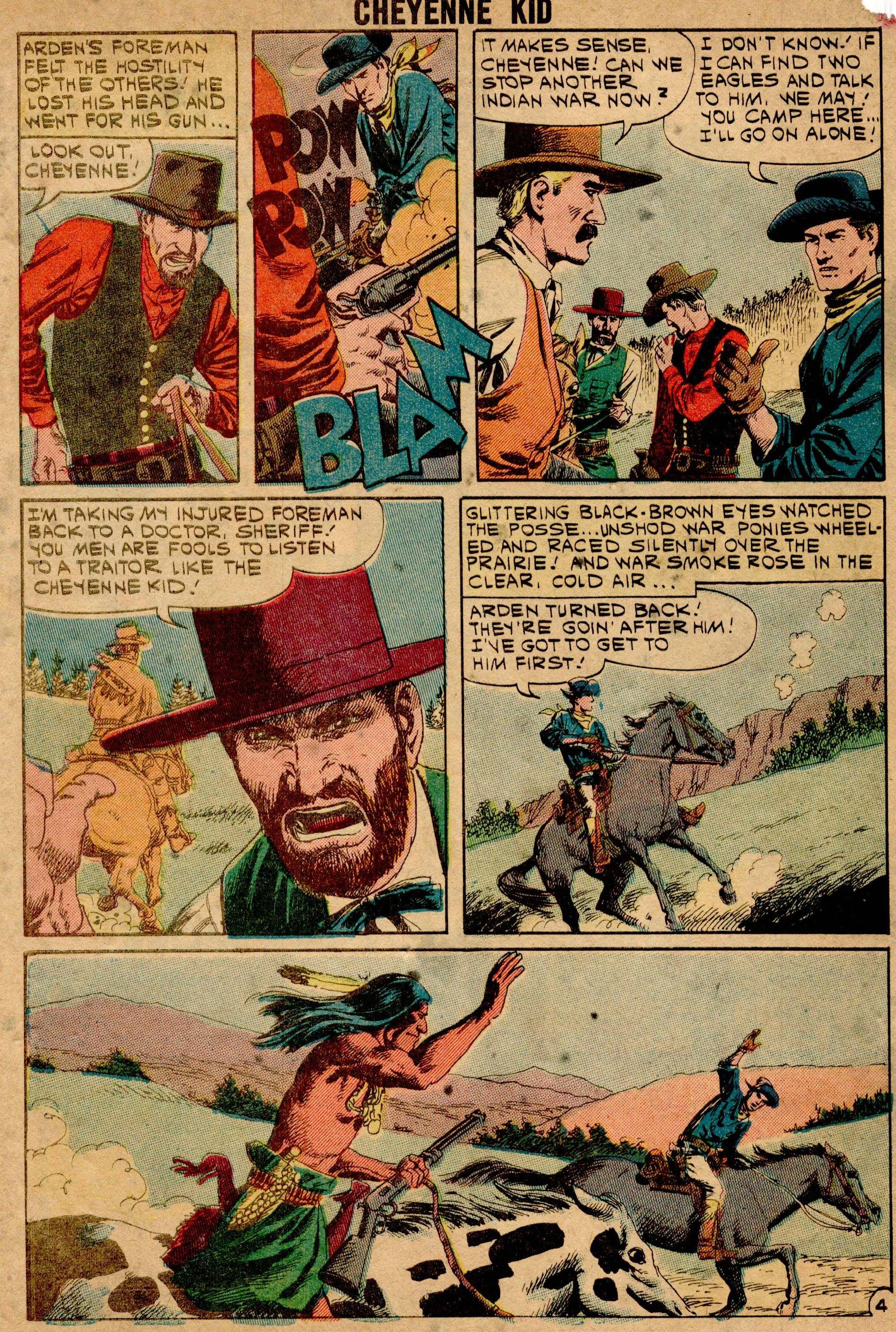 Read online Cheyenne Kid comic -  Issue #30 - 32